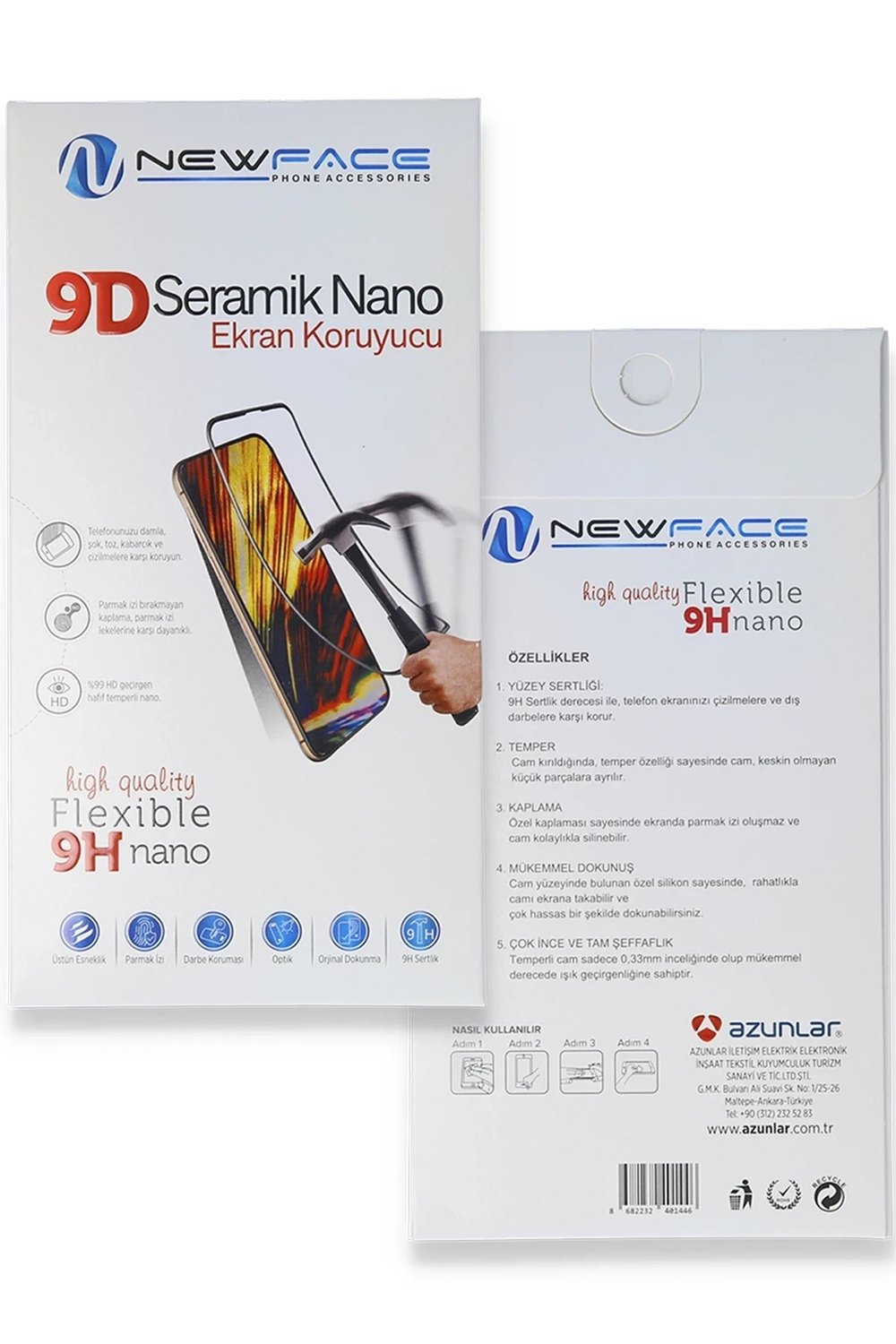 Mey İthalat®  Samsung Galaxy A72 Seramik Nano Ekran Koruyucu