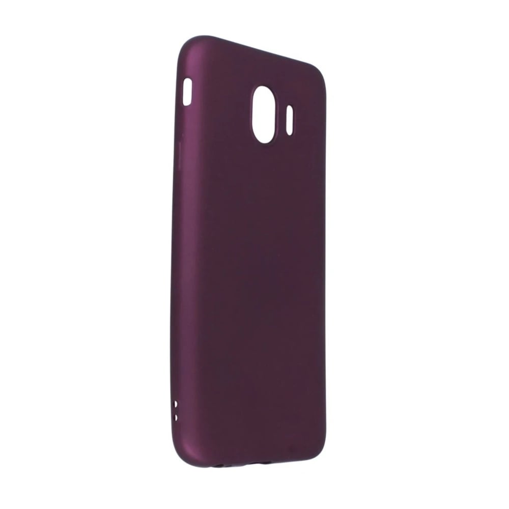 Mey İthalat®  Samsung Galaxy J4 Kılıf First Silikon - Mürdüm
