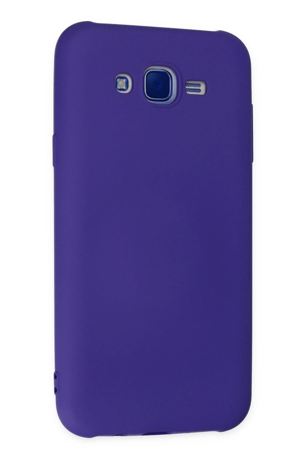 Mey İthalat®  Samsung Galaxy J7 Kılıf Nano içi Kadife Silikon - Mor