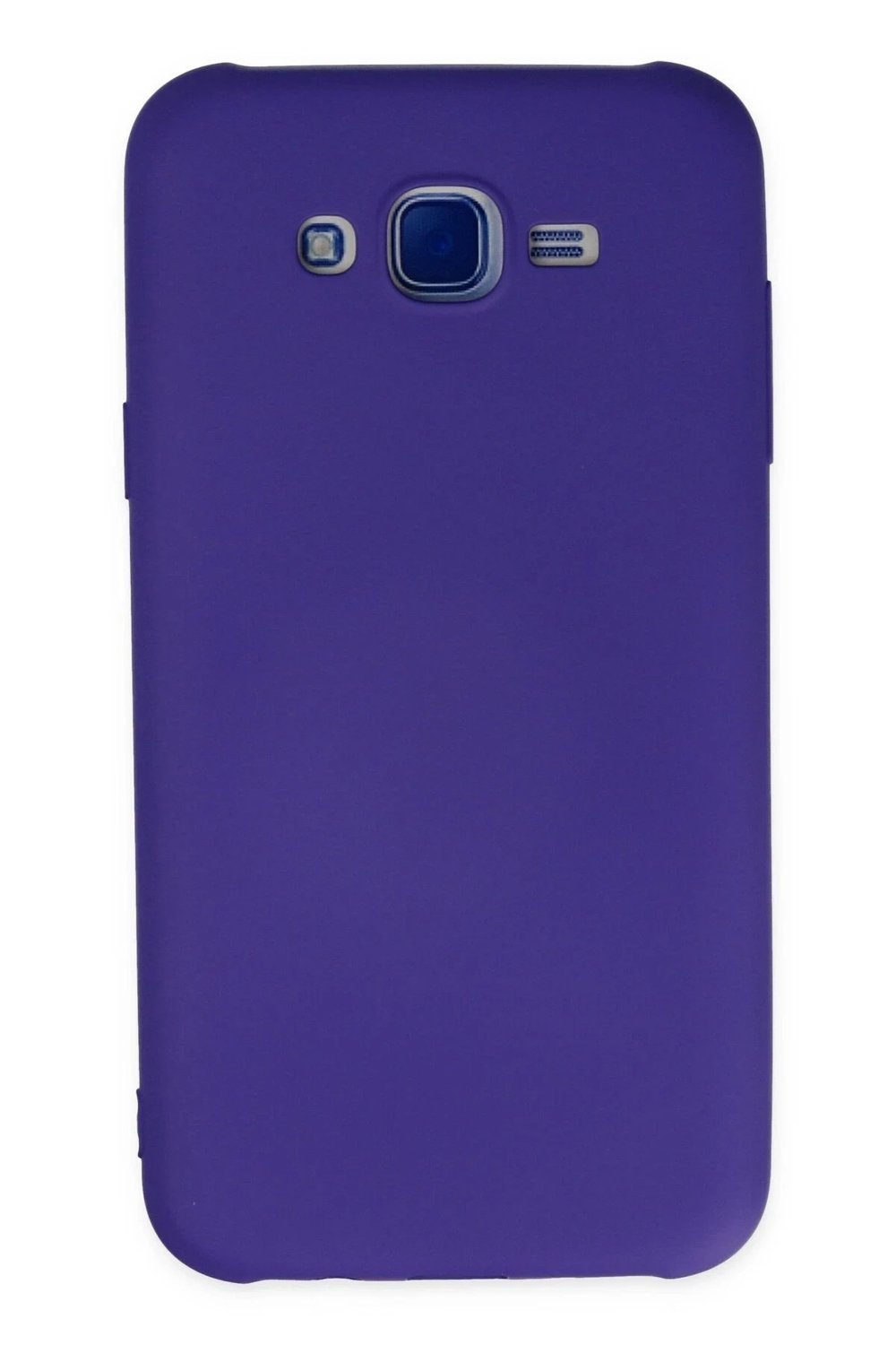 Mey İthalat®  Samsung Galaxy J7 Kılıf Nano içi Kadife Silikon - Mor