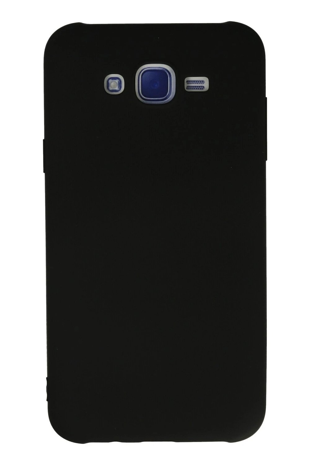 Mey İthalat®  Samsung Galaxy J7 Kılıf Nano içi Kadife Silikon - Siyah