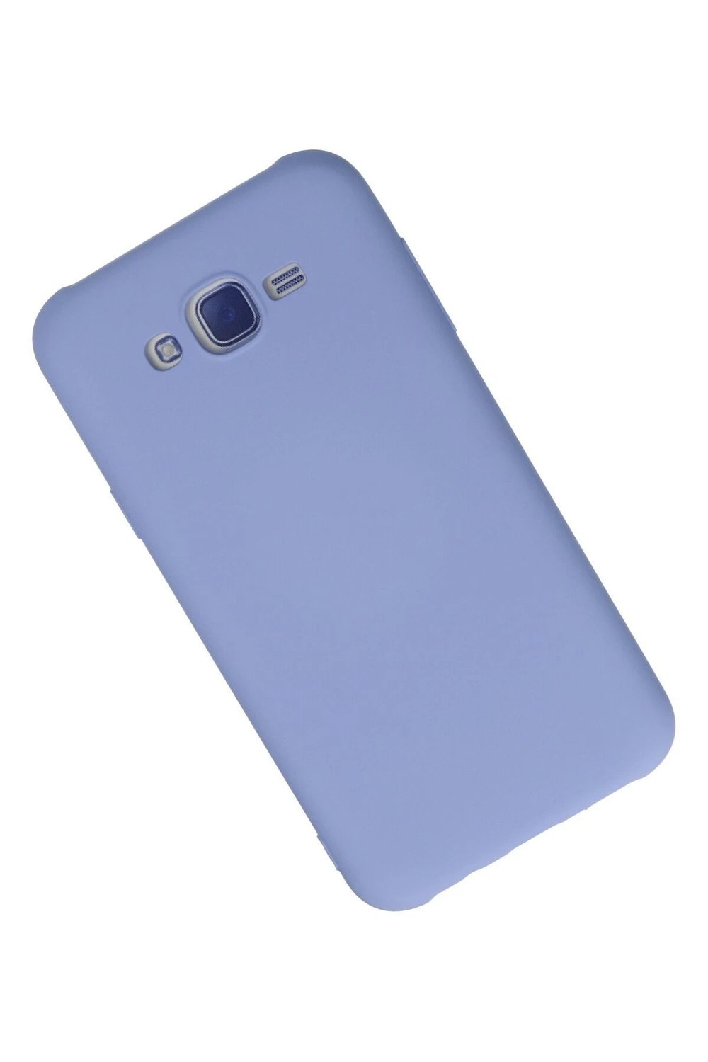 Mey İthalat®  Samsung Galaxy J7 Kılıf Nano içi Kadife Silikon - Lila
