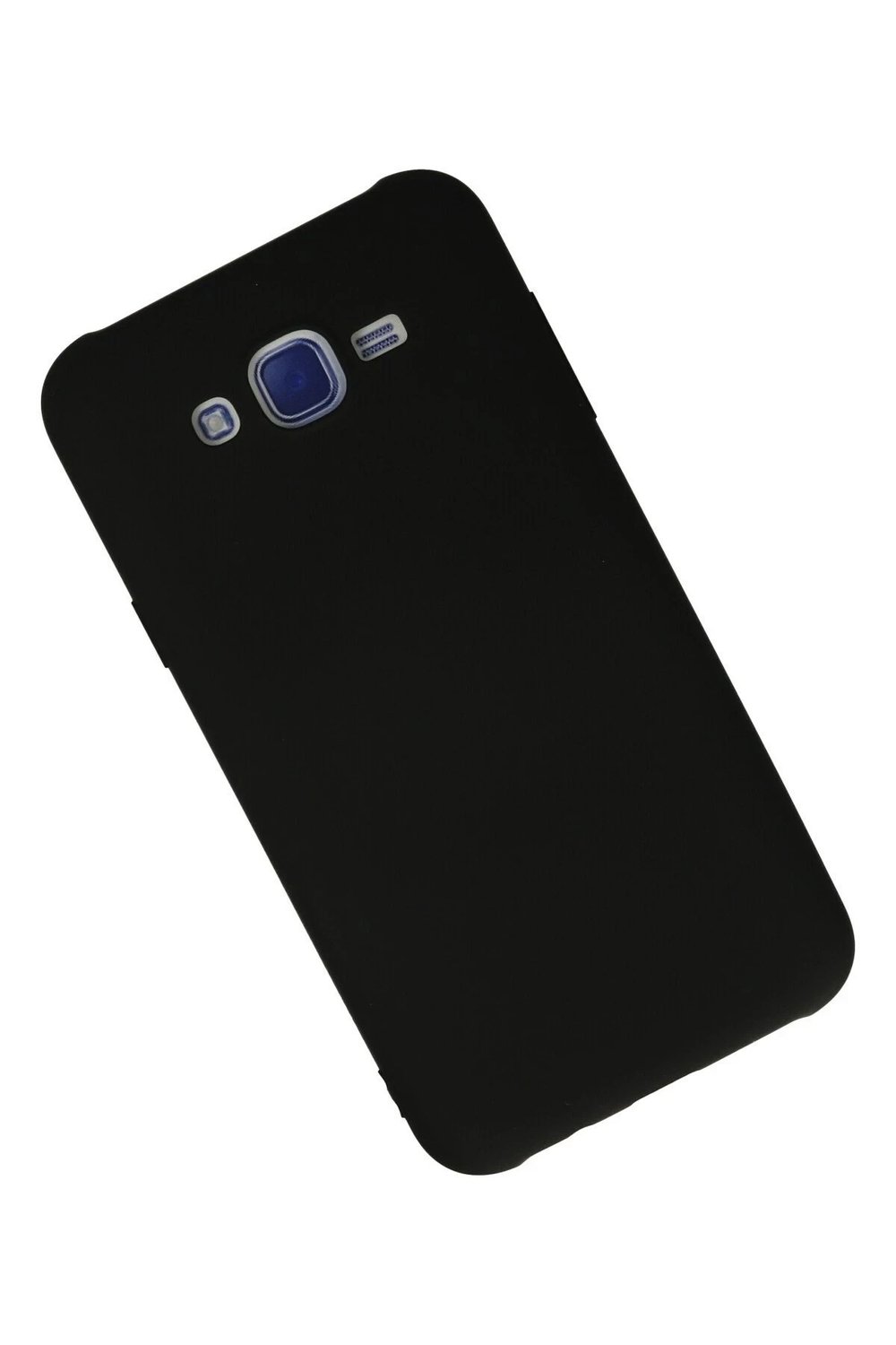Mey İthalat®  Samsung Galaxy J7 Kılıf Nano içi Kadife Silikon - Siyah