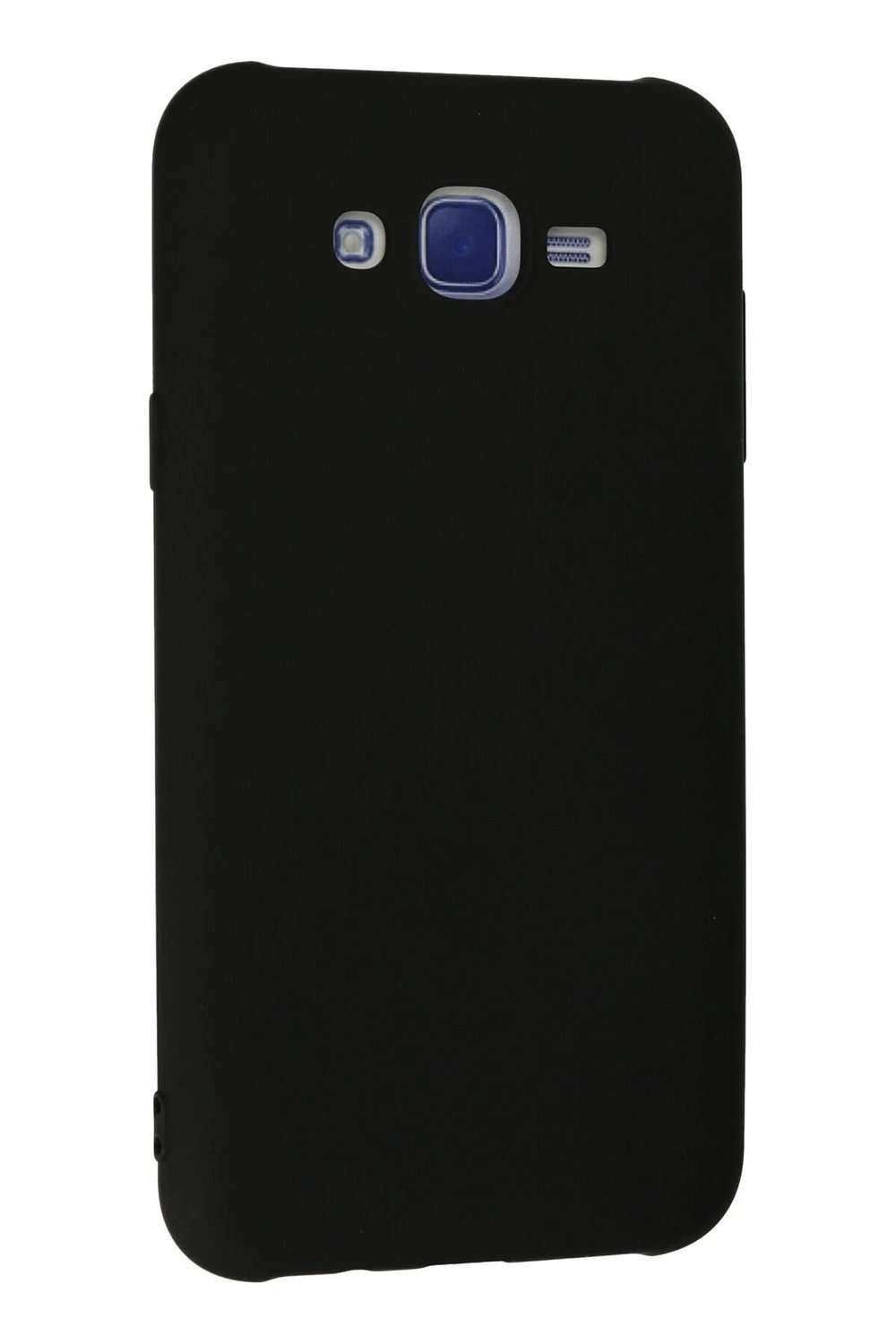 Mey İthalat®  Samsung Galaxy J7 Kılıf Nano içi Kadife Silikon - Siyah