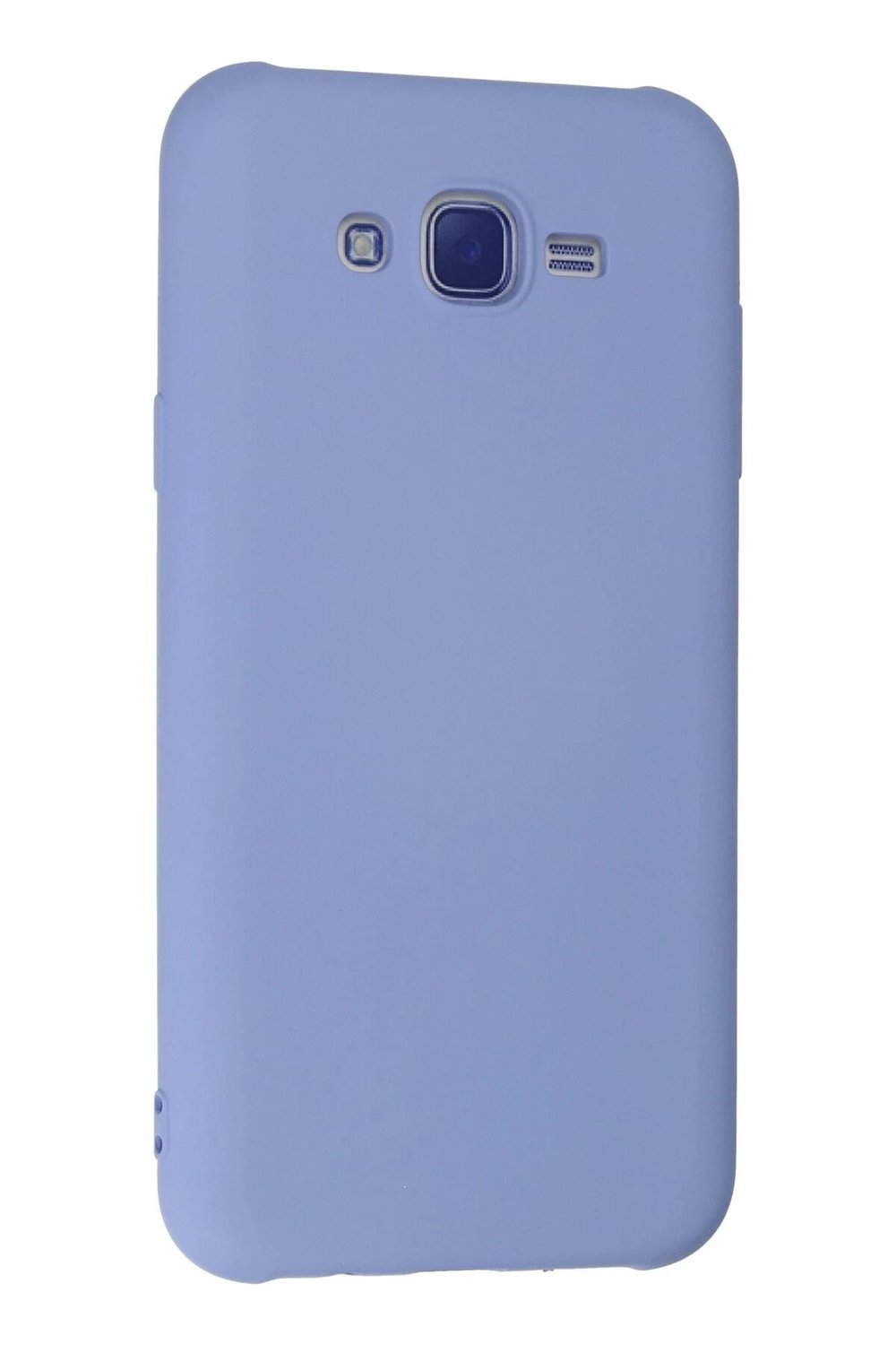 Mey İthalat®  Samsung Galaxy J7 Kılıf Nano içi Kadife Silikon - Lila