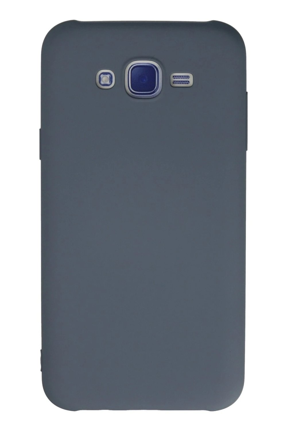 Mey İthalat®  Samsung Galaxy J7 Kılıf Nano içi Kadife Silikon - Gri