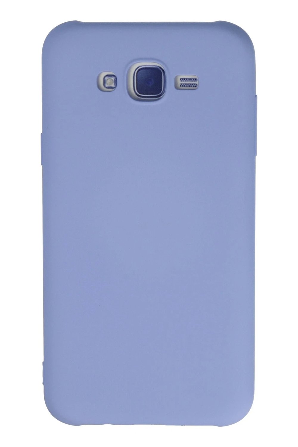 Mey İthalat®  Samsung Galaxy J7 Kılıf Nano içi Kadife Silikon - Lila