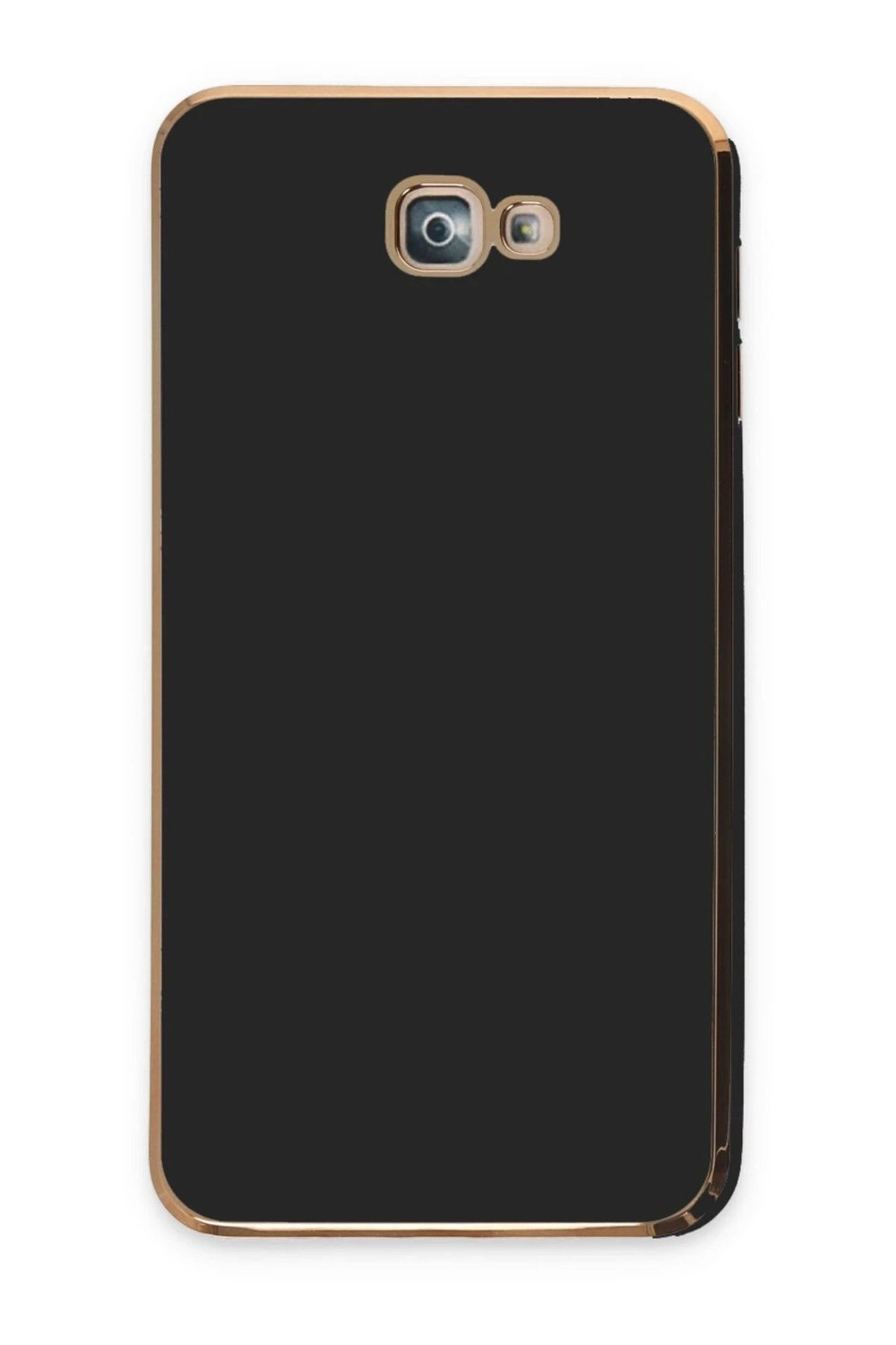 Mey İthalat®  Samsung Galaxy J7 Prime Kılıf Volet Silikon - Siyah