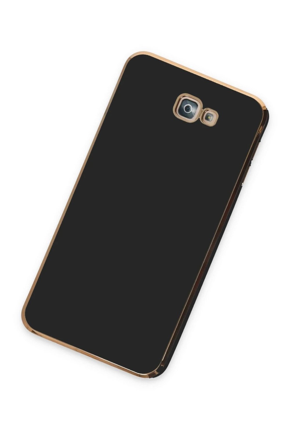 Mey İthalat®  Samsung Galaxy J7 Prime Kılıf Volet Silikon - Siyah
