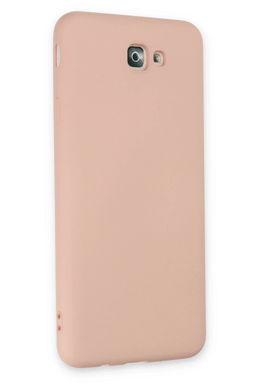 Mey İthalat®  Samsung Galaxy J7 Prime Kılıf Nano içi Kadife Silikon - Pudra