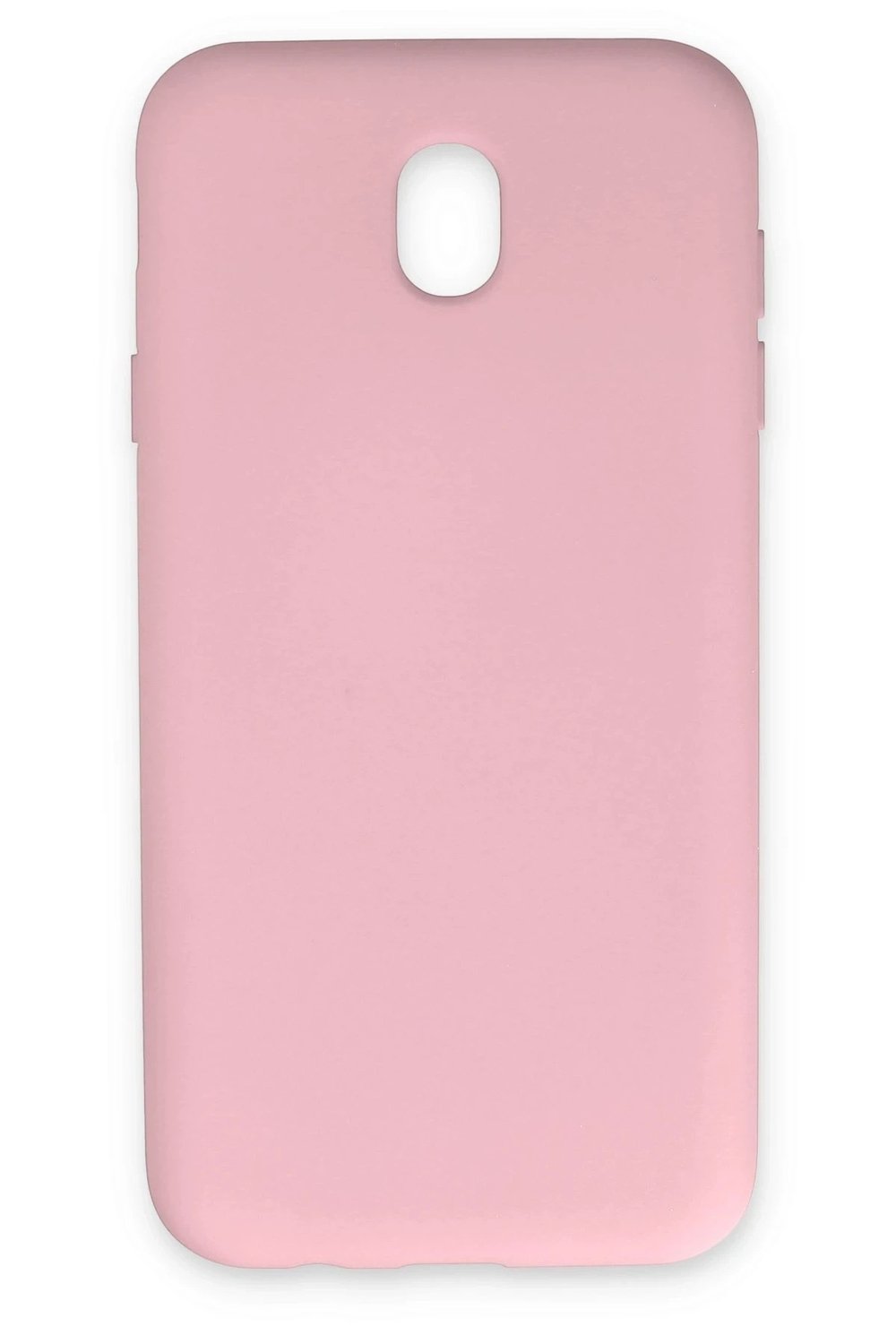 Mey İthalat®  Samsung Galaxy J7 Pro / J730 Kılıf Nano içi Kadife Silikon - Pudra