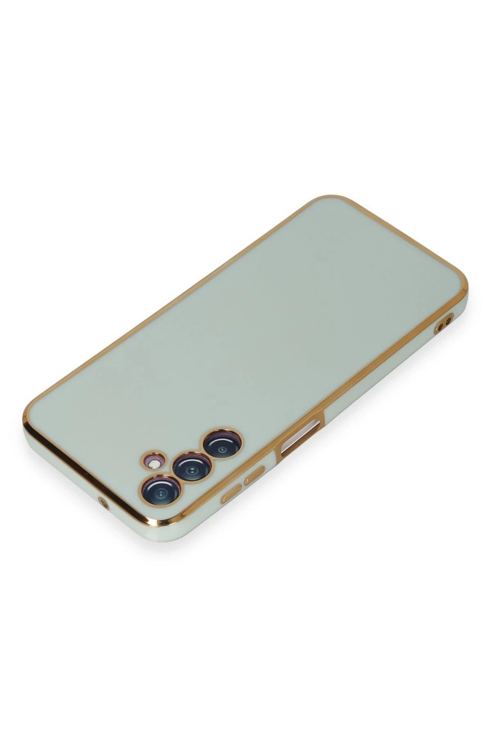 Mey İthalat®  Samsung Galaxy M14 5G Kılıf Volet Silikon - Açık Yeşil