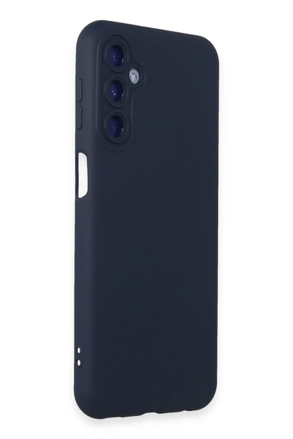 Mey İthalat®  Samsung Galaxy M14 5G Kılıf Nano içi Kadife Silikon - Lacivert