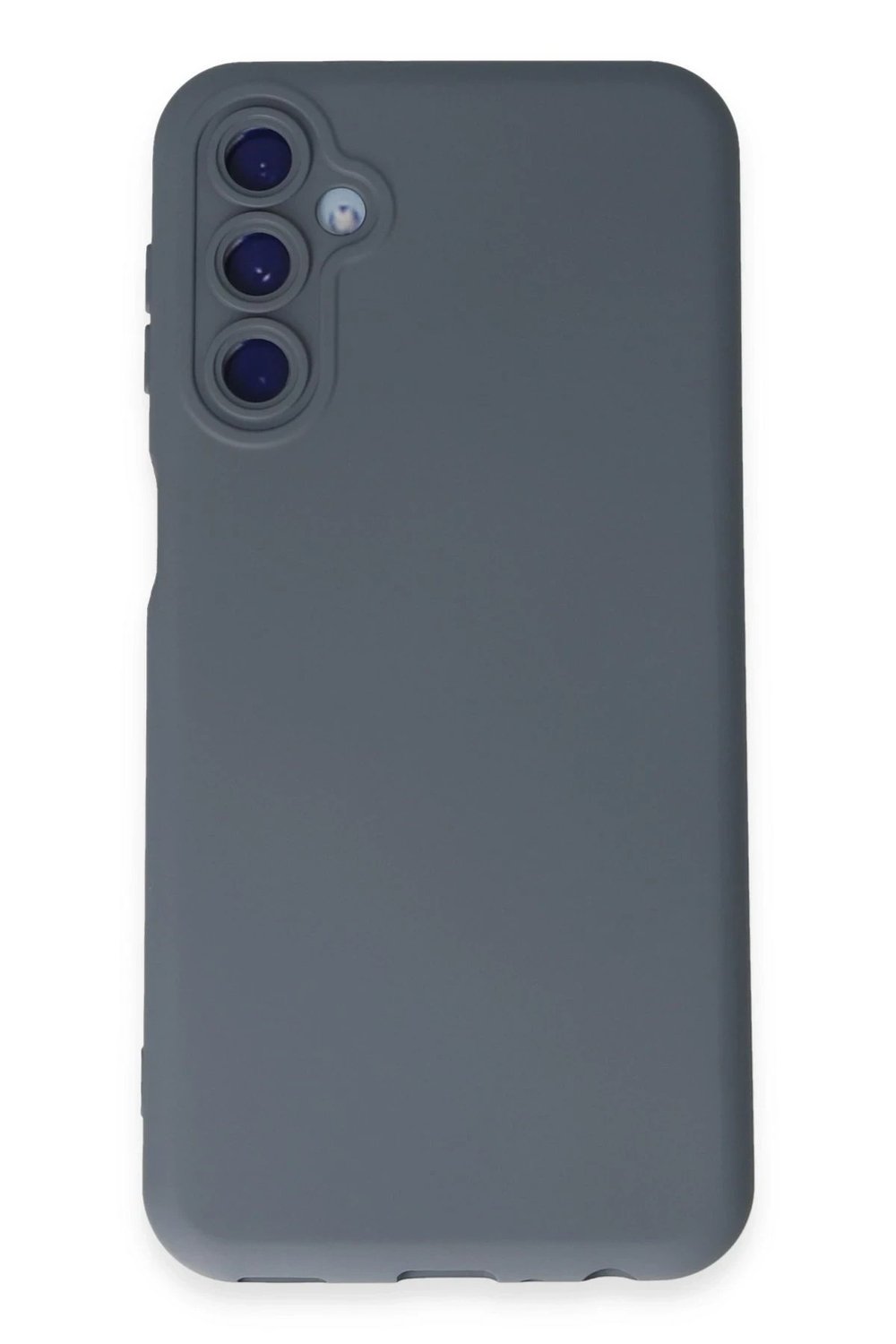 Mey İthalat®  Samsung Galaxy M14 5G Kılıf Nano içi Kadife Silikon - Gri