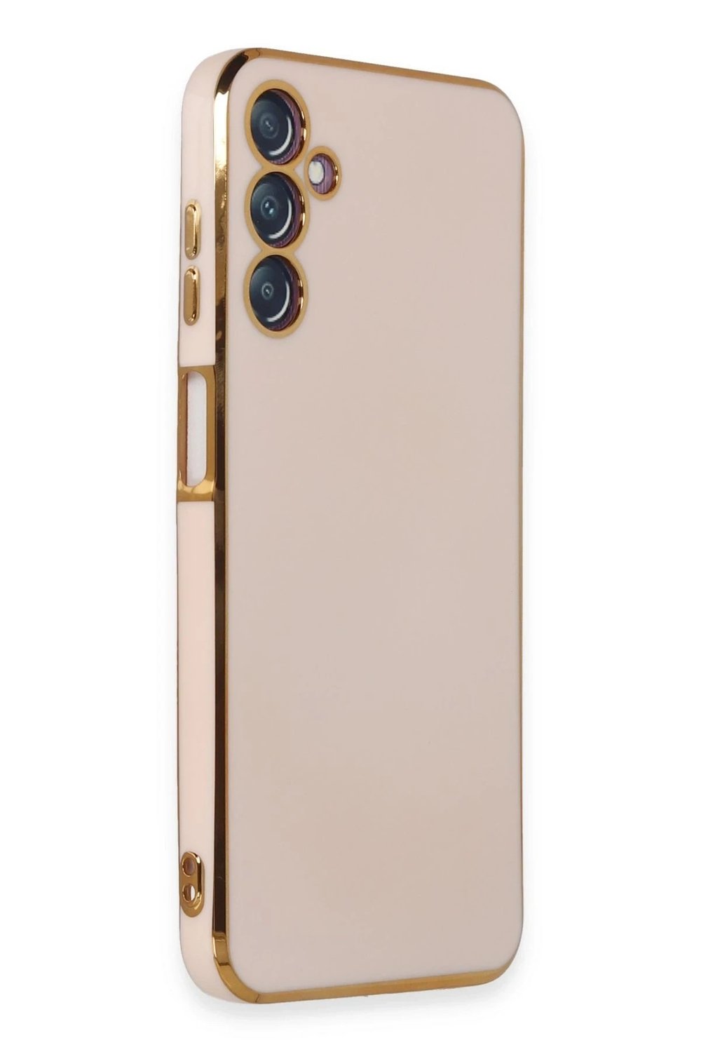 Mey İthalat®  Samsung Galaxy M14 5G Kılıf Volet Silikon - Pembe
