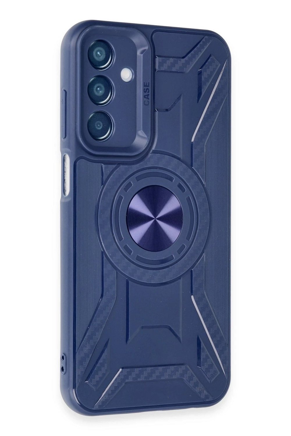 Mey İthalat®  Samsung Galaxy M15 Kılıf Lincoln Silikon - Lacivert