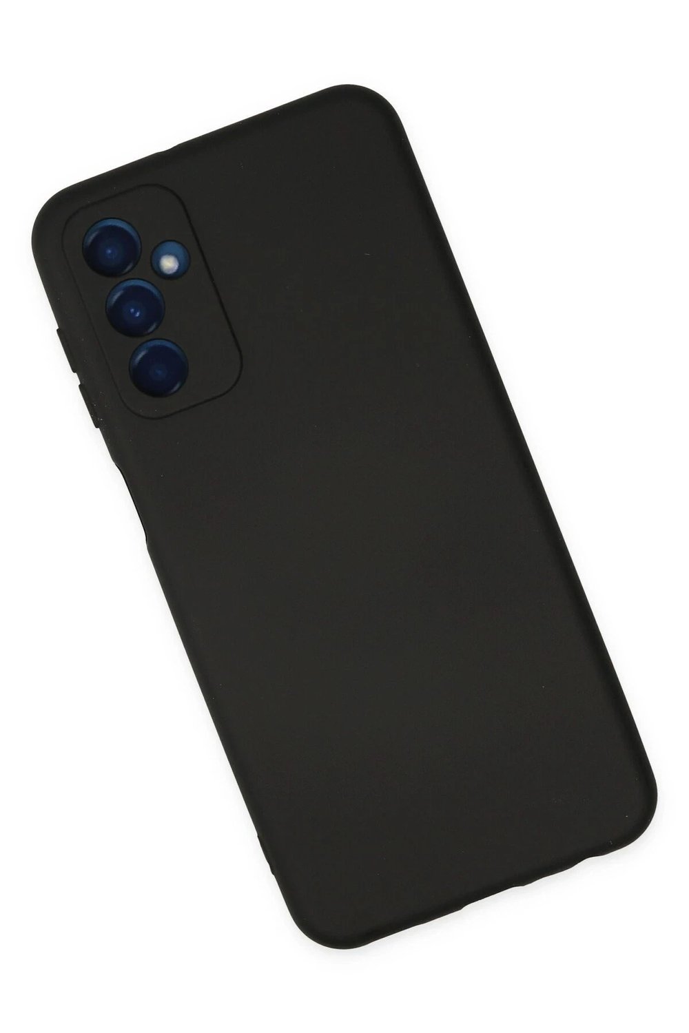 Mey İthalat®  Samsung Galaxy M23 Kılıf Nano içi Kadife Silikon - Siyah