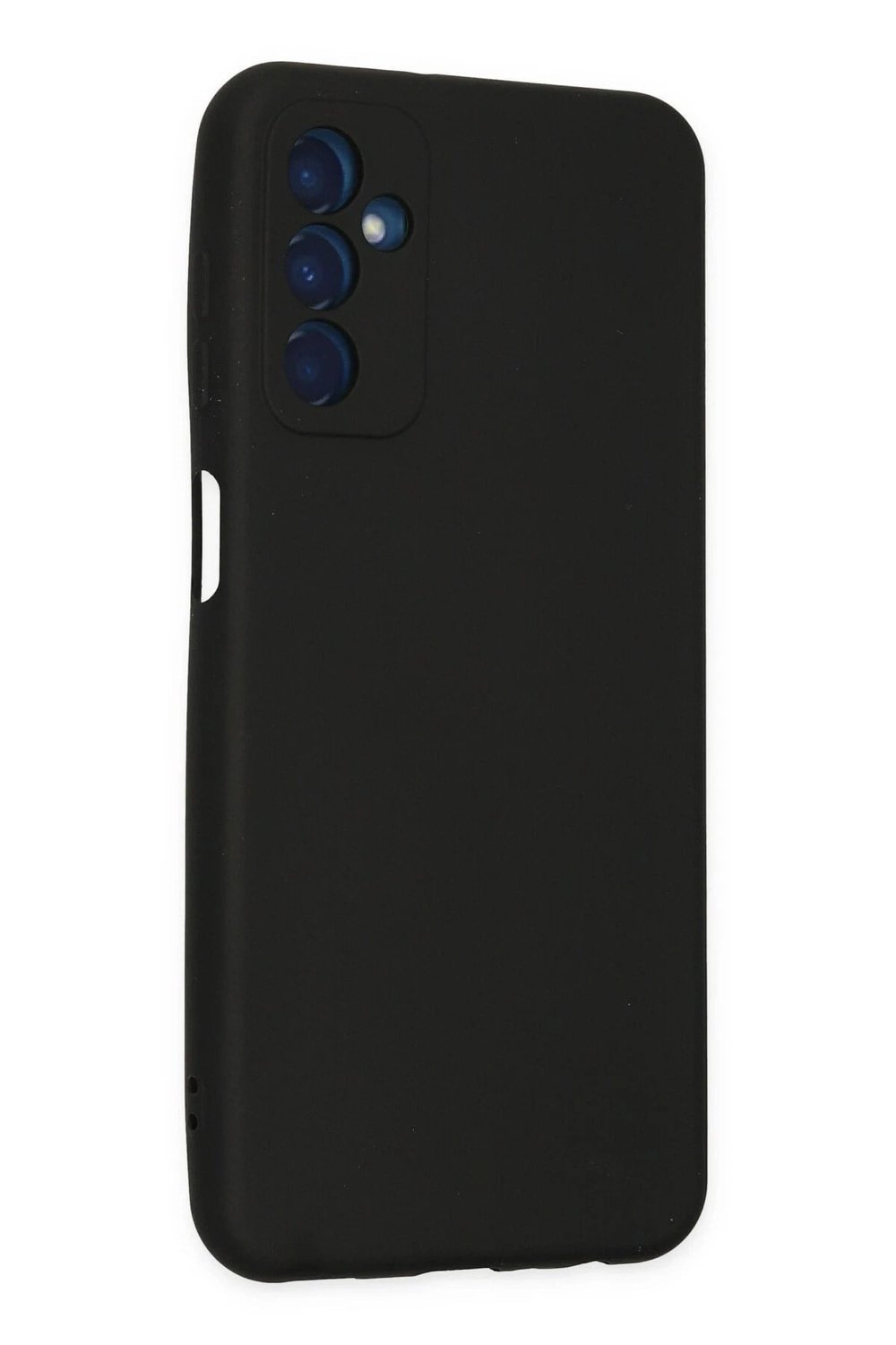 Mey İthalat®  Samsung Galaxy M23 Kılıf Nano içi Kadife Silikon - Siyah