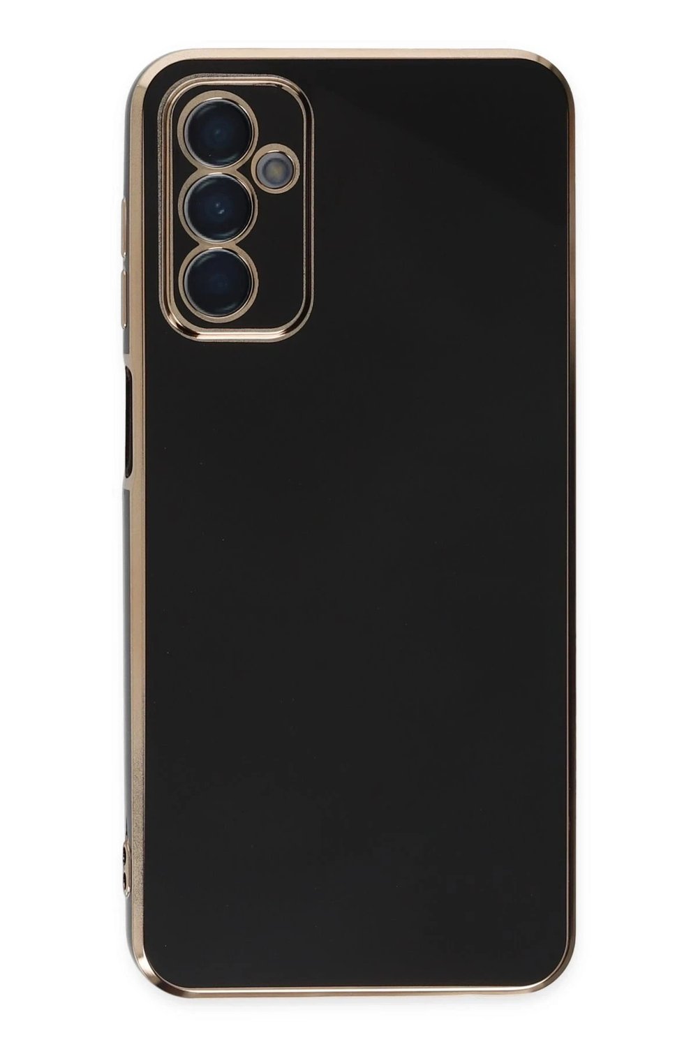 Mey İthalat®  Samsung Galaxy M23 Kılıf Volet Silikon - Siyah
