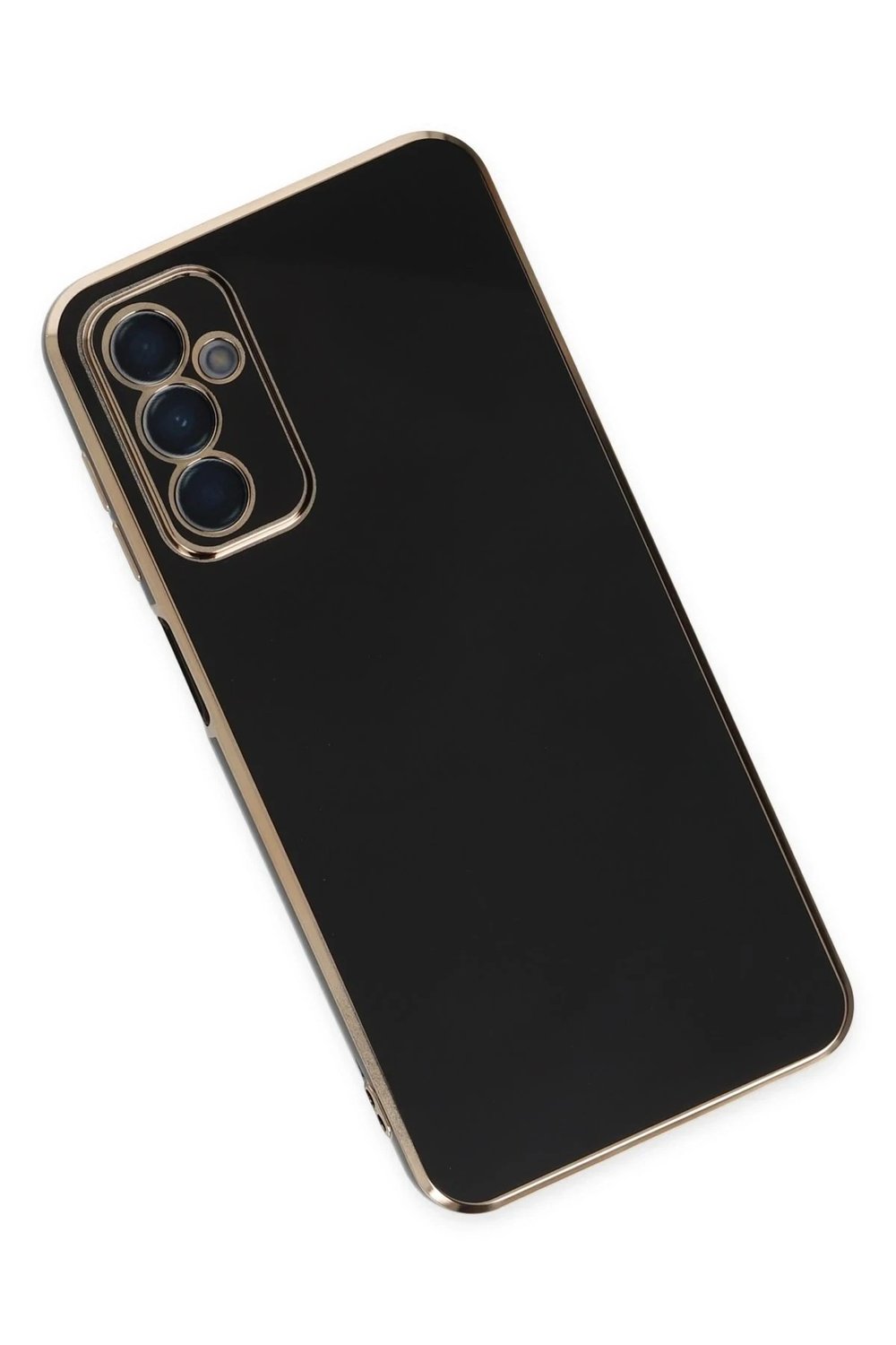 Mey İthalat®  Samsung Galaxy M23 Kılıf Volet Silikon - Siyah
