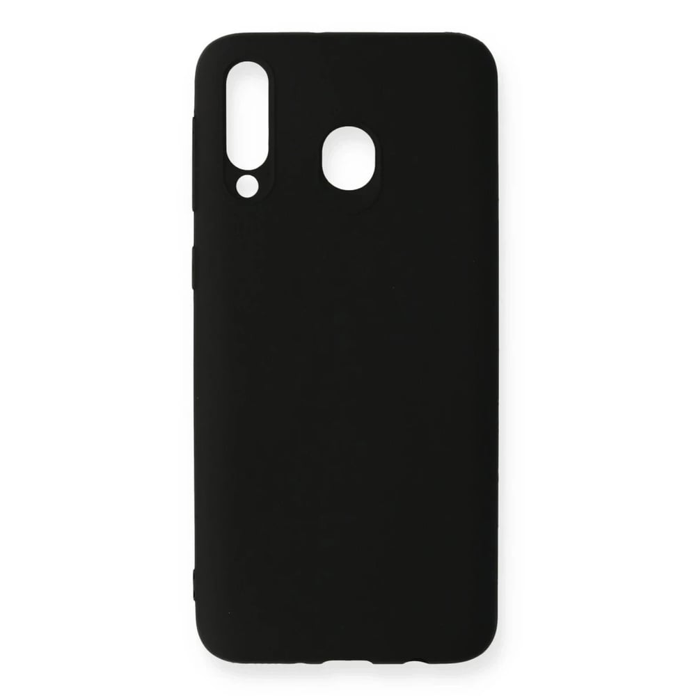 Mey İthalat®  Samsung Galaxy M30 Kılıf First Silikon - Siyah