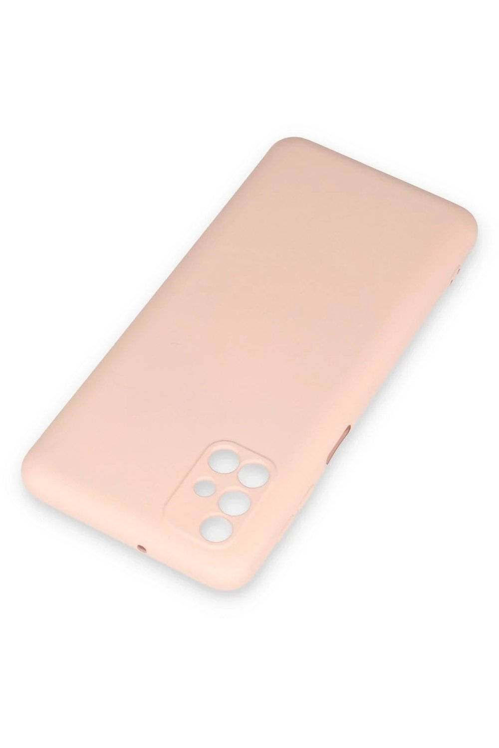 Mey İthalat®  Samsung Galaxy M31S Kılıf Nano içi Kadife Silikon - Pudra