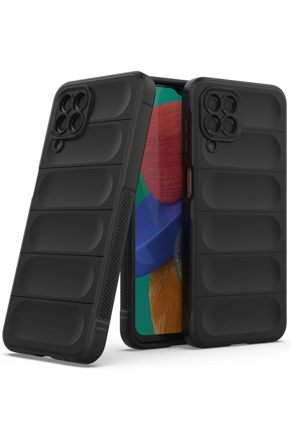 Mey İthalat®  Samsung Galaxy M33 Kılıf Optimum Silikon - Siyah