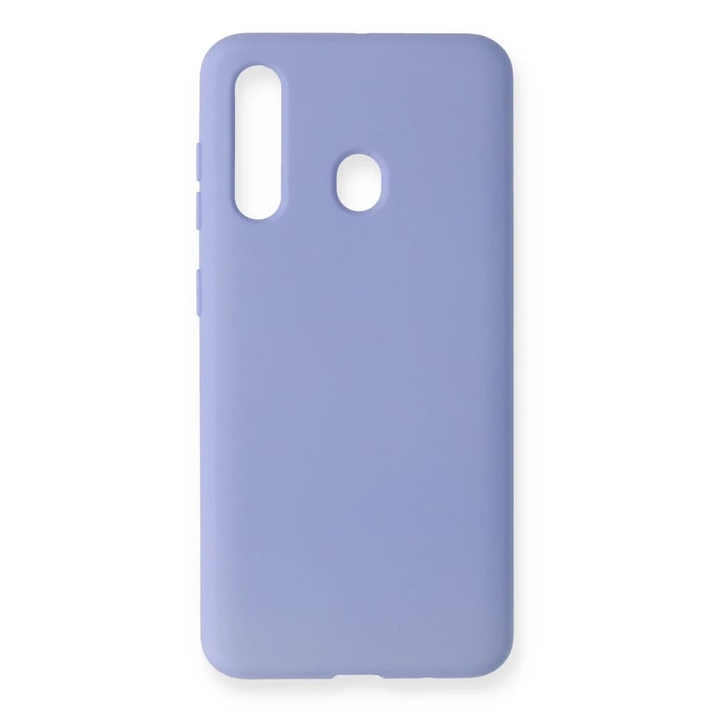 Mey İthalat®  Samsung Galaxy M40 Kılıf Nano içi Kadife Silikon - Lila