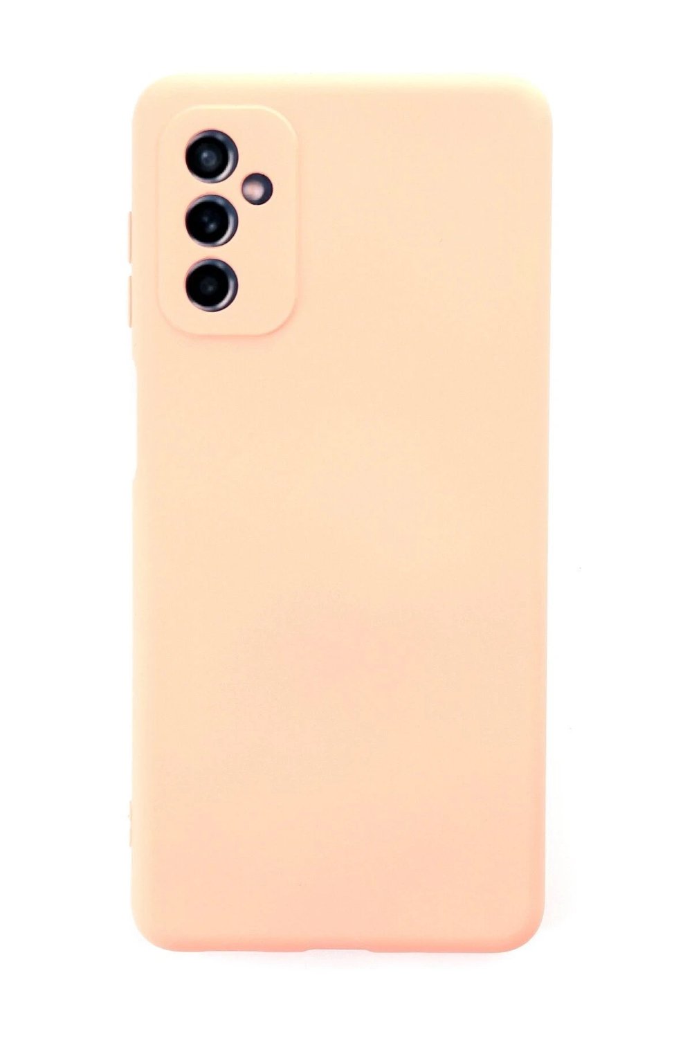 Mey İthalat®  Samsung Galaxy M52 5G Kılıf Nano içi Kadife Silikon - Pudra