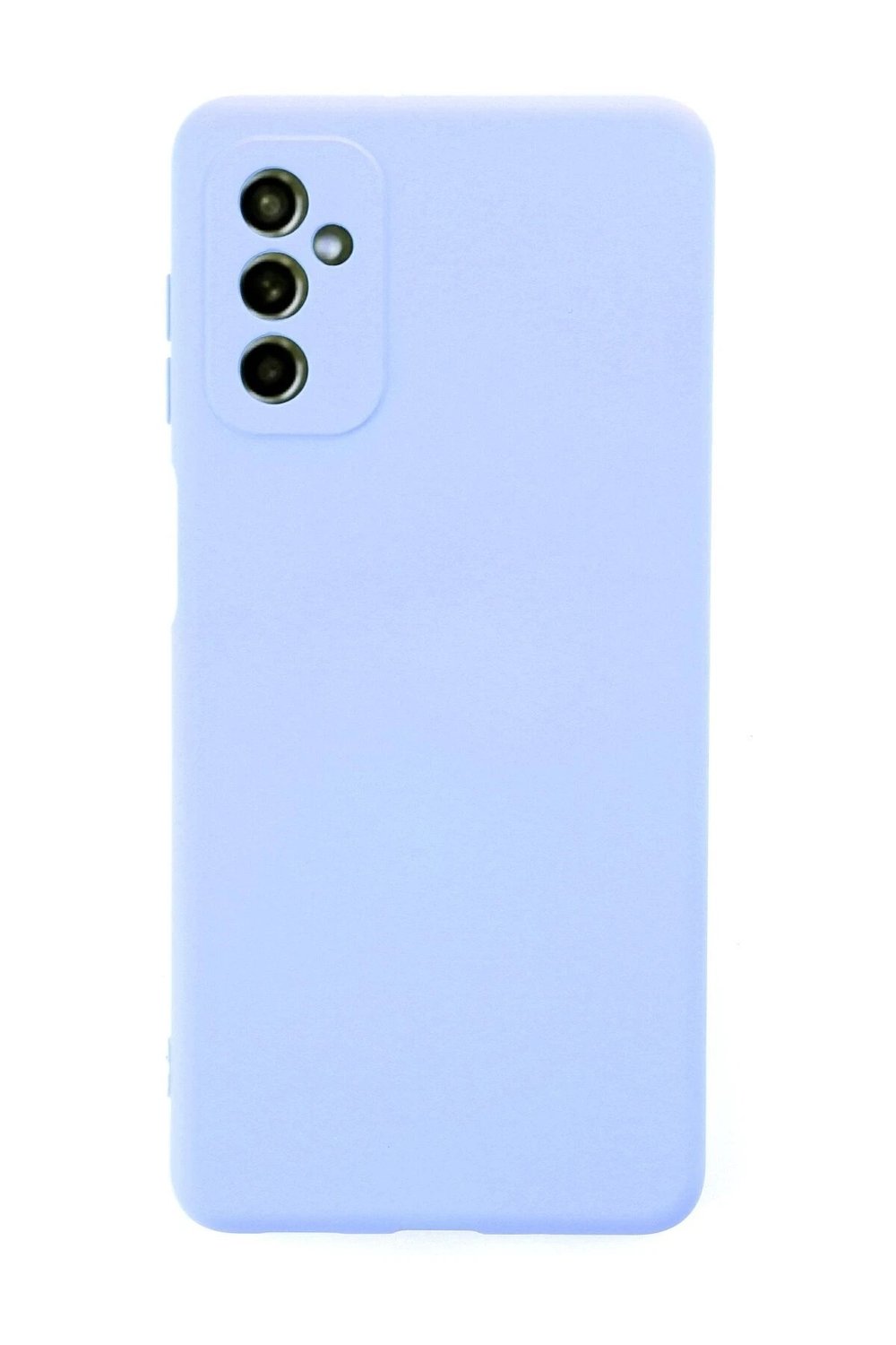 Mey İthalat®  Samsung Galaxy M52 5G Kılıf Nano içi Kadife Silikon - Lila