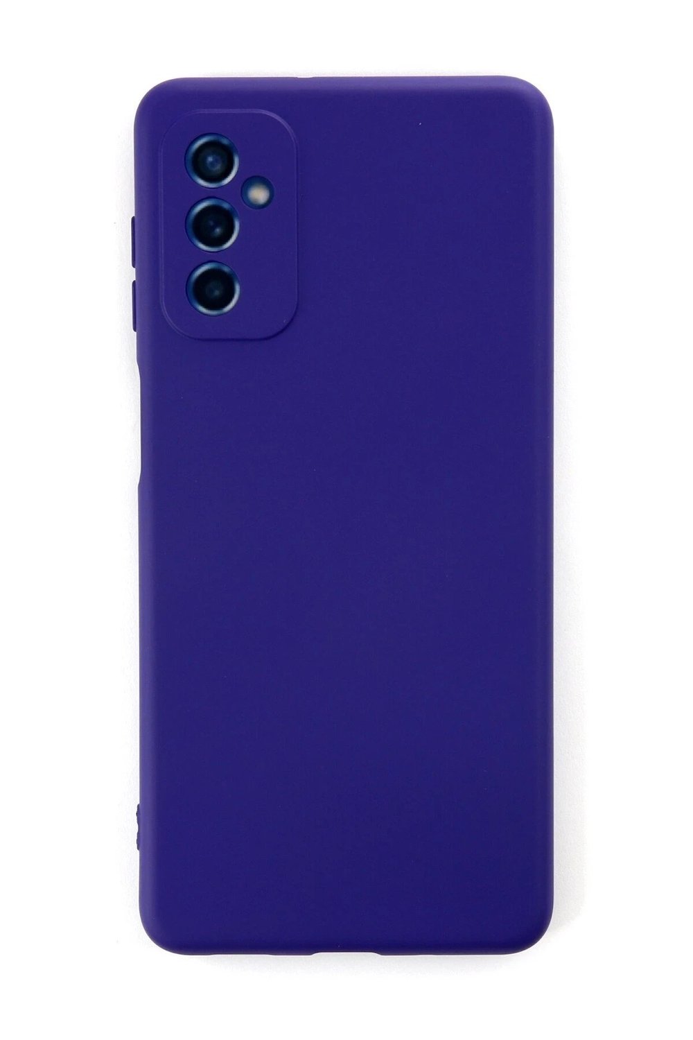 Mey İthalat®  Samsung Galaxy M52 5G Kılıf Nano içi Kadife Silikon - Mor