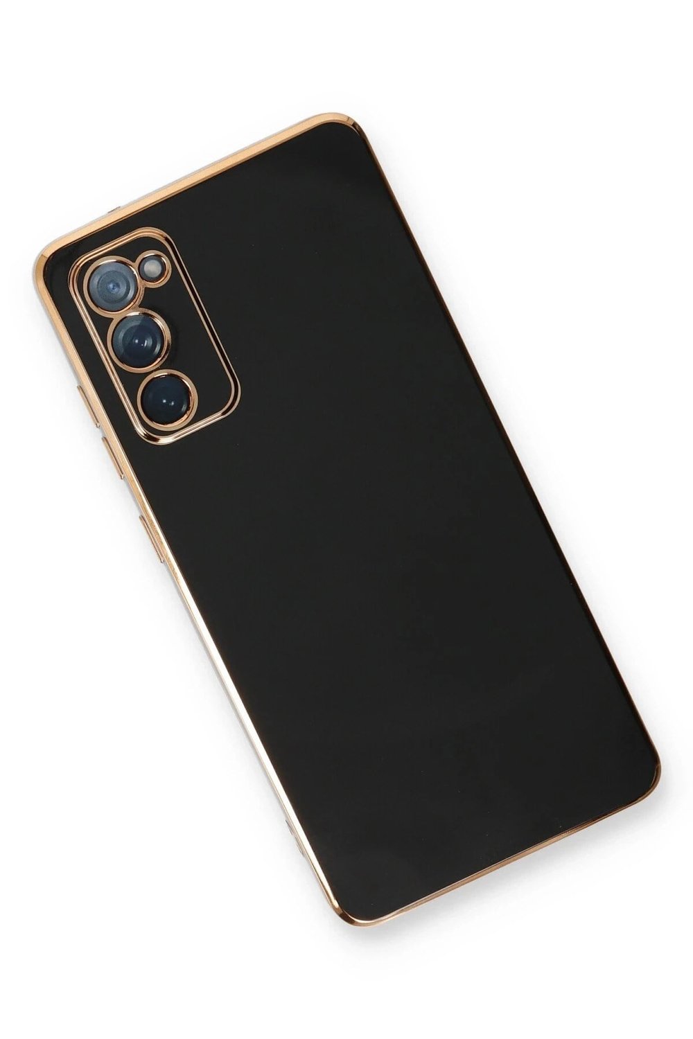 Mey İthalat®  Samsung Galaxy S20 FE Kılıf Volet Silikon - Siyah