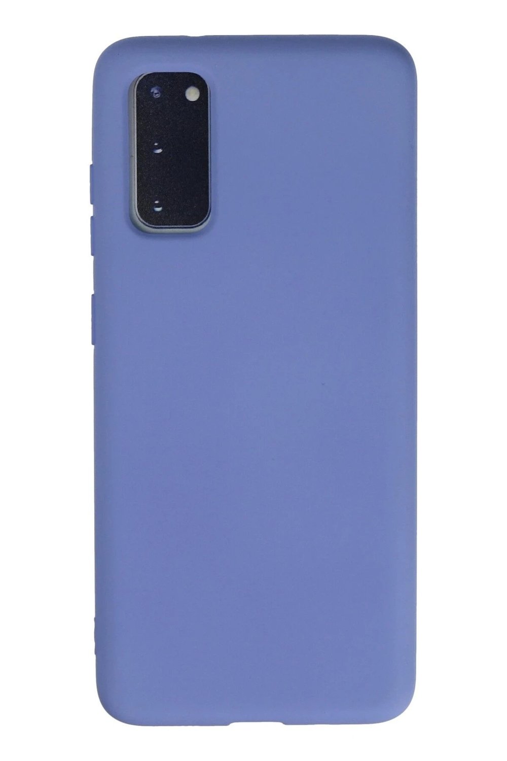 Mey İthalat®  Samsung Galaxy S20 Kılıf Nano içi Kadife Silikon - Lila