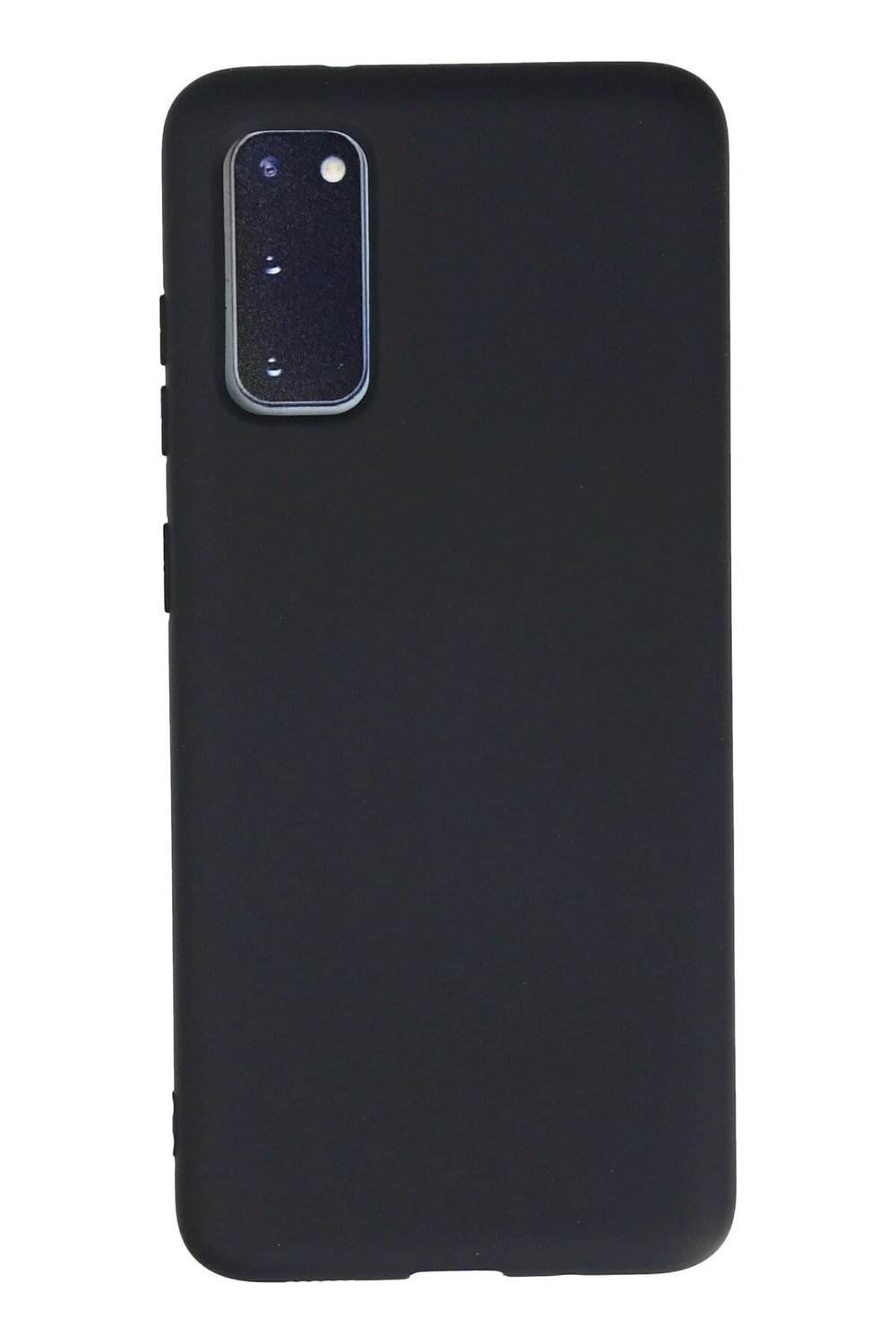 Mey İthalat®  Samsung Galaxy S20 Kılıf Nano içi Kadife Silikon - Lacivert