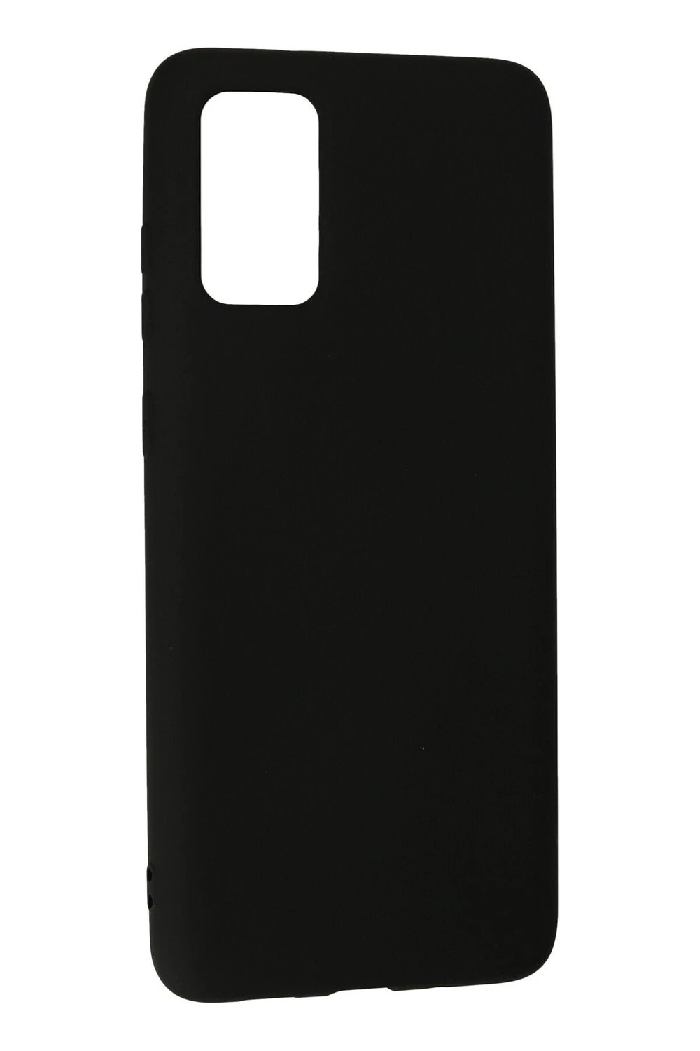 Mey İthalat®  Samsung Galaxy S20 Plus Kılıf Nano içi Kadife Silikon - Siyah