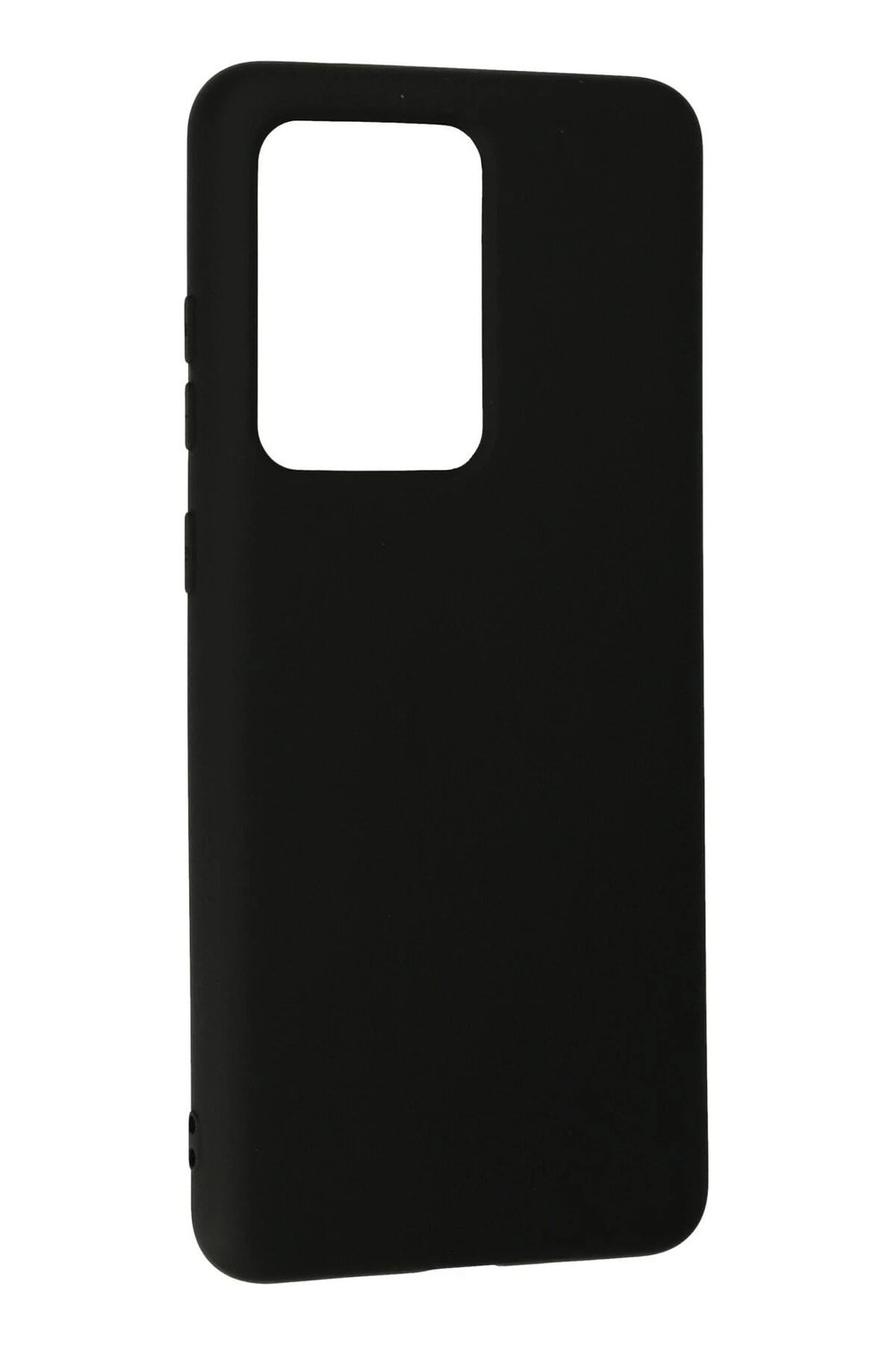 Mey İthalat®  Samsung Galaxy S20 Ultra Kılıf Nano içi Kadife Silikon - Siyah