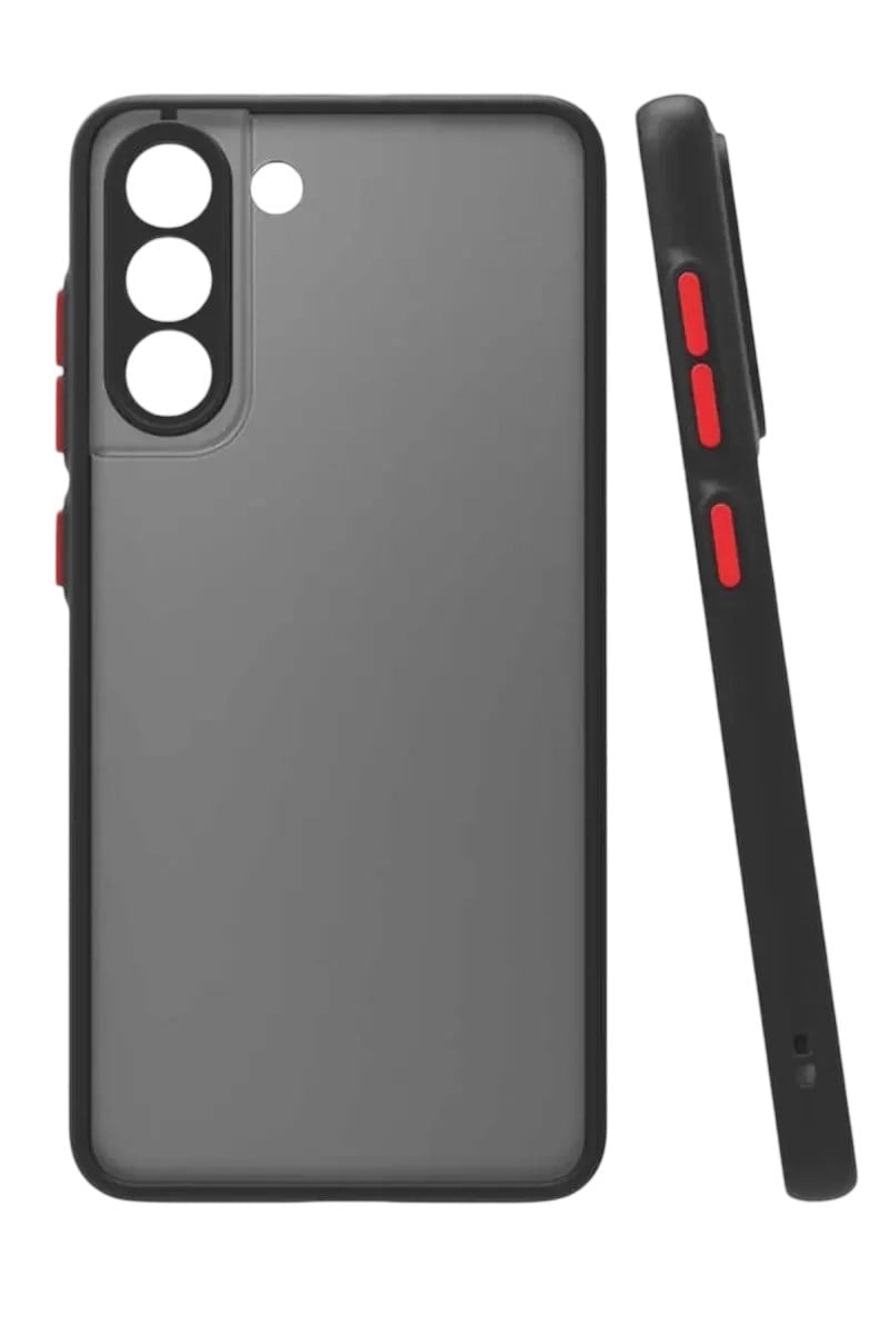 Mey İthalat®  Samsung Galaxy S21 FE Kılıf Montreal Silikon Kapak - Siyah