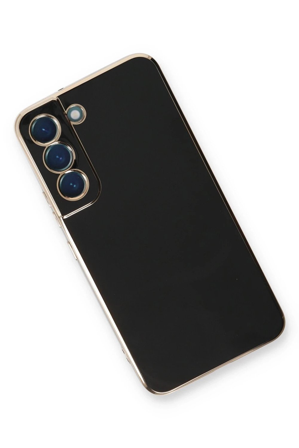 Mey İthalat®  Samsung Galaxy S21 FE Kılıf Volet Silikon - Siyah