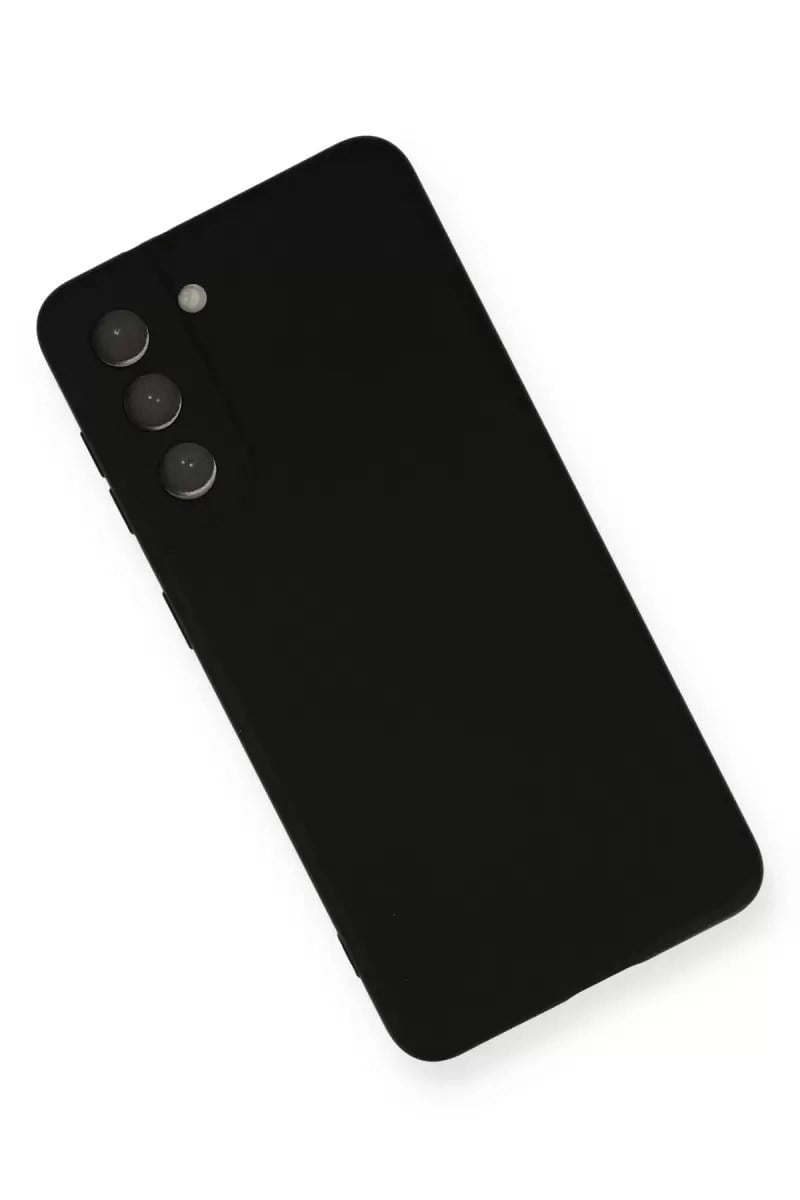 Mey İthalat®  Samsung Galaxy S21 Kılıf Nano içi Kadife Silikon - Siyah