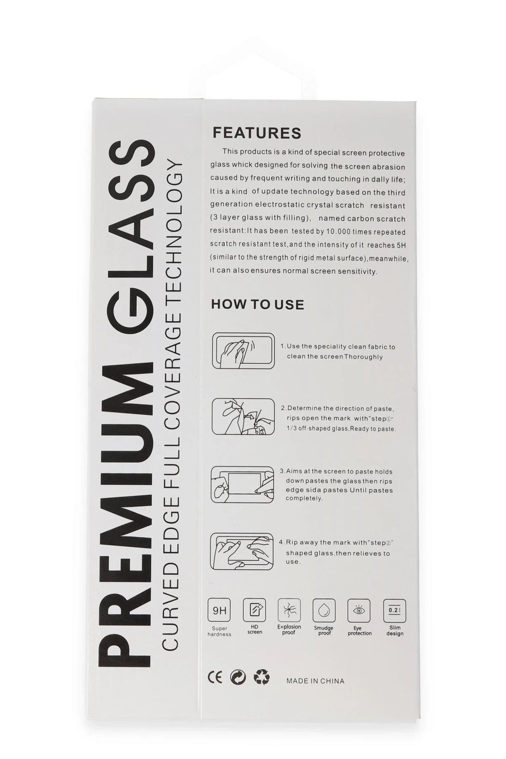 Mey İthalat®  Samsung Galaxy S21 Plus Hayalet Edge Cam Ekran Koruyucu