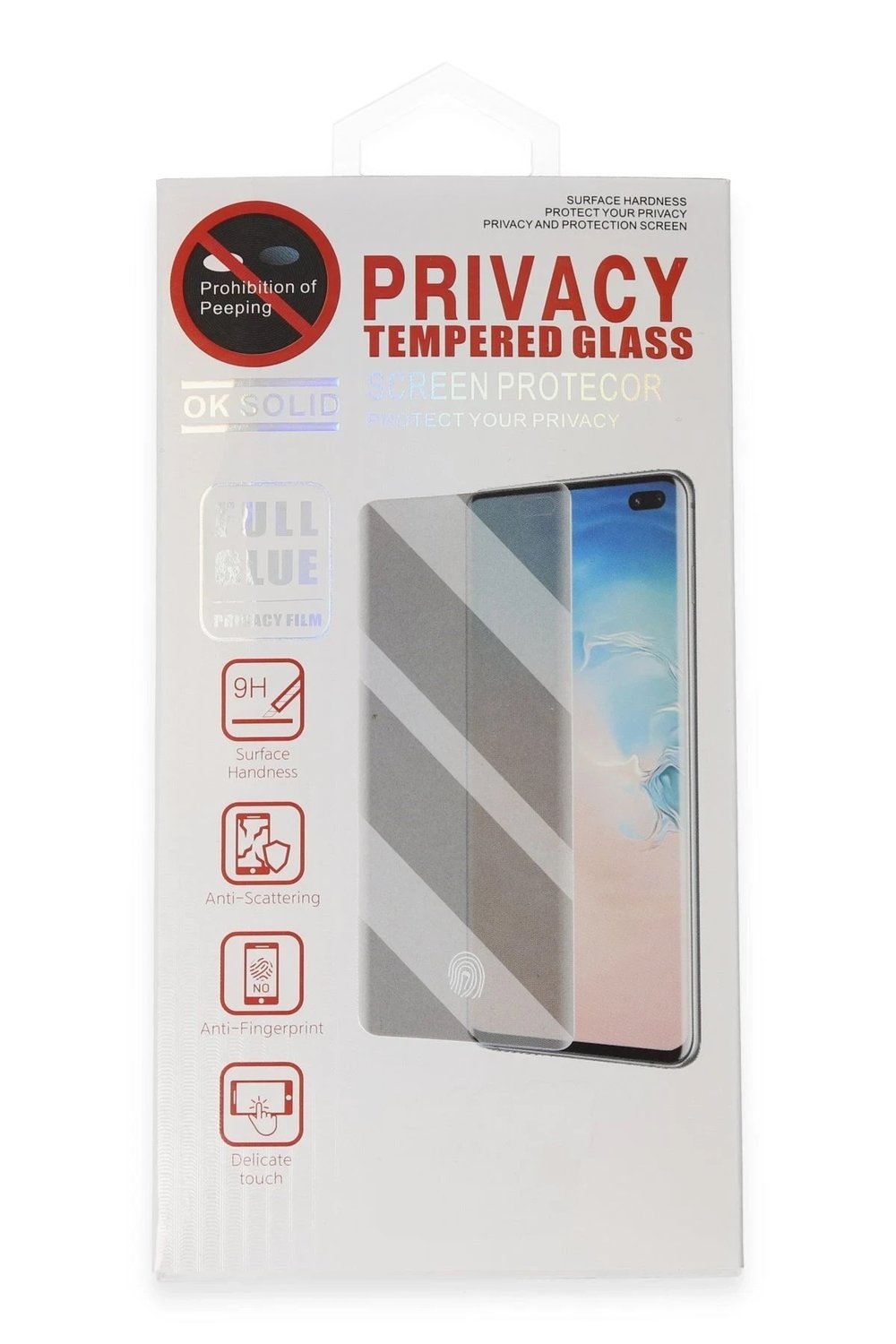 Mey İthalat®  Samsung Galaxy S21 Plus Hayalet Edge Cam Ekran Koruyucu