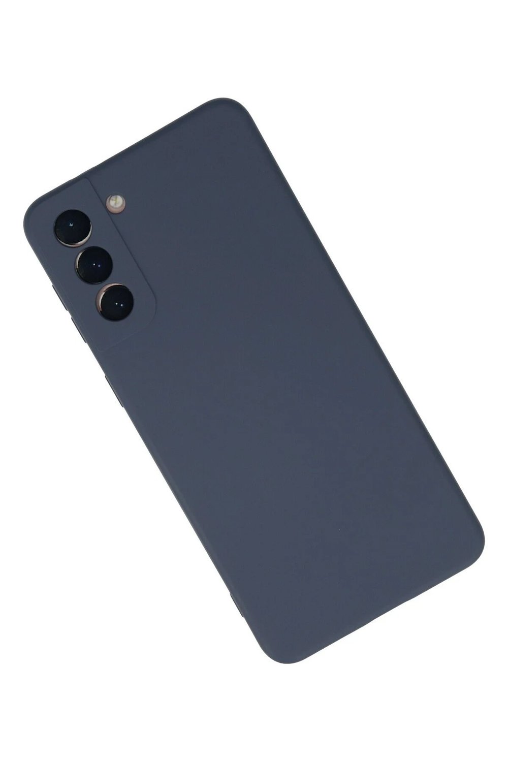 Mey İthalat®  Samsung Galaxy S21 Plus Kılıf Nano içi Kadife Silikon - Gri