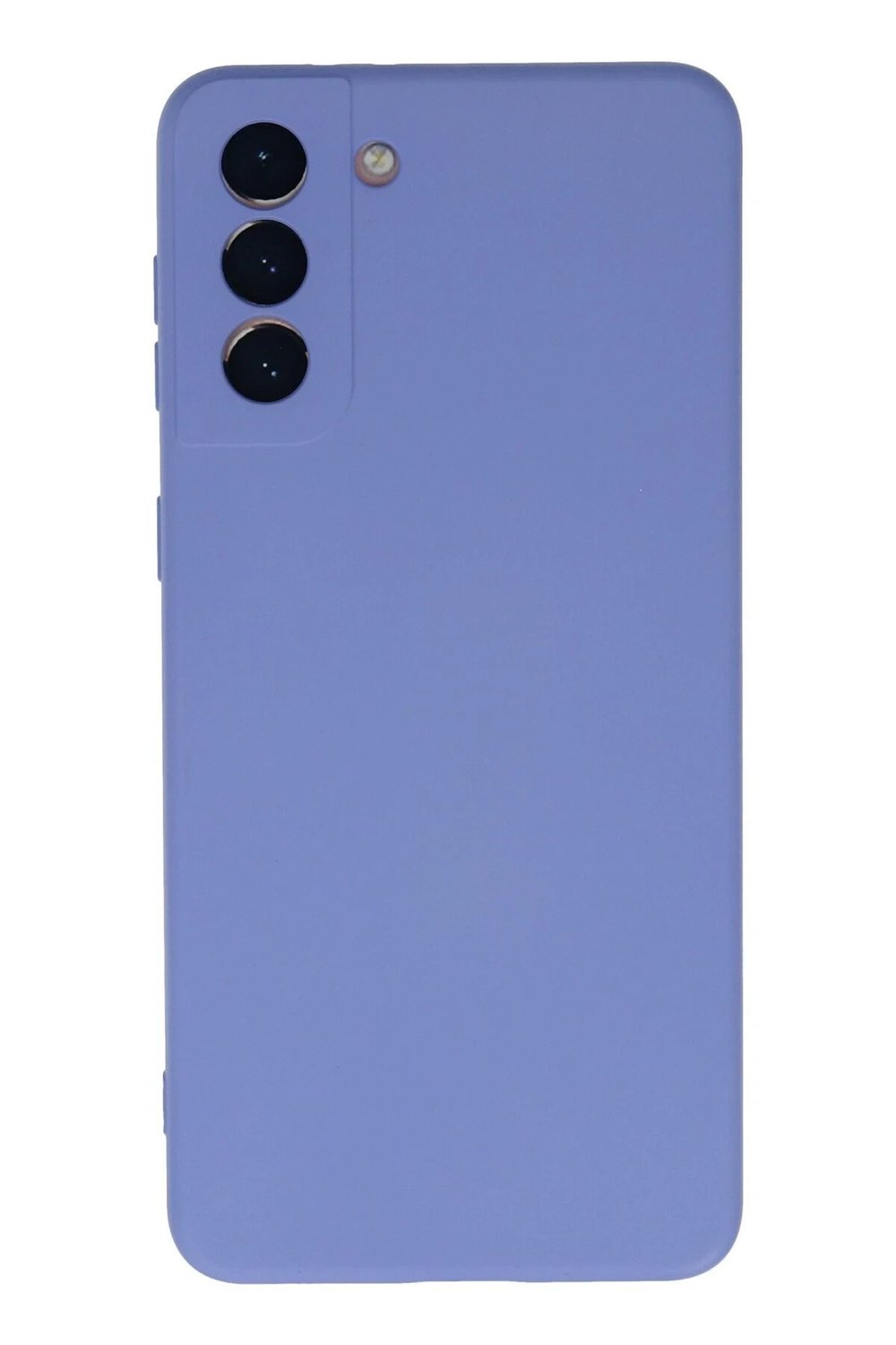Mey İthalat®  Samsung Galaxy S21 Plus Kılıf Nano içi Kadife Silikon - Lila