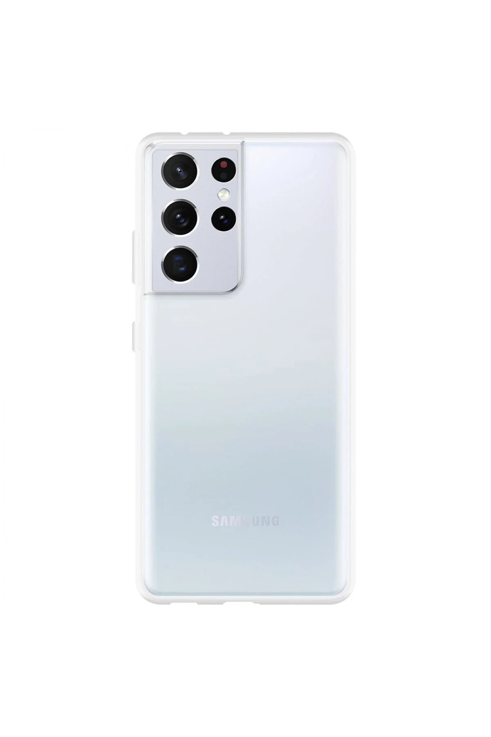 Mey İthalat®  Samsung Galaxy S21 Ultra Kılıf Lüx Şeffaf Silikon