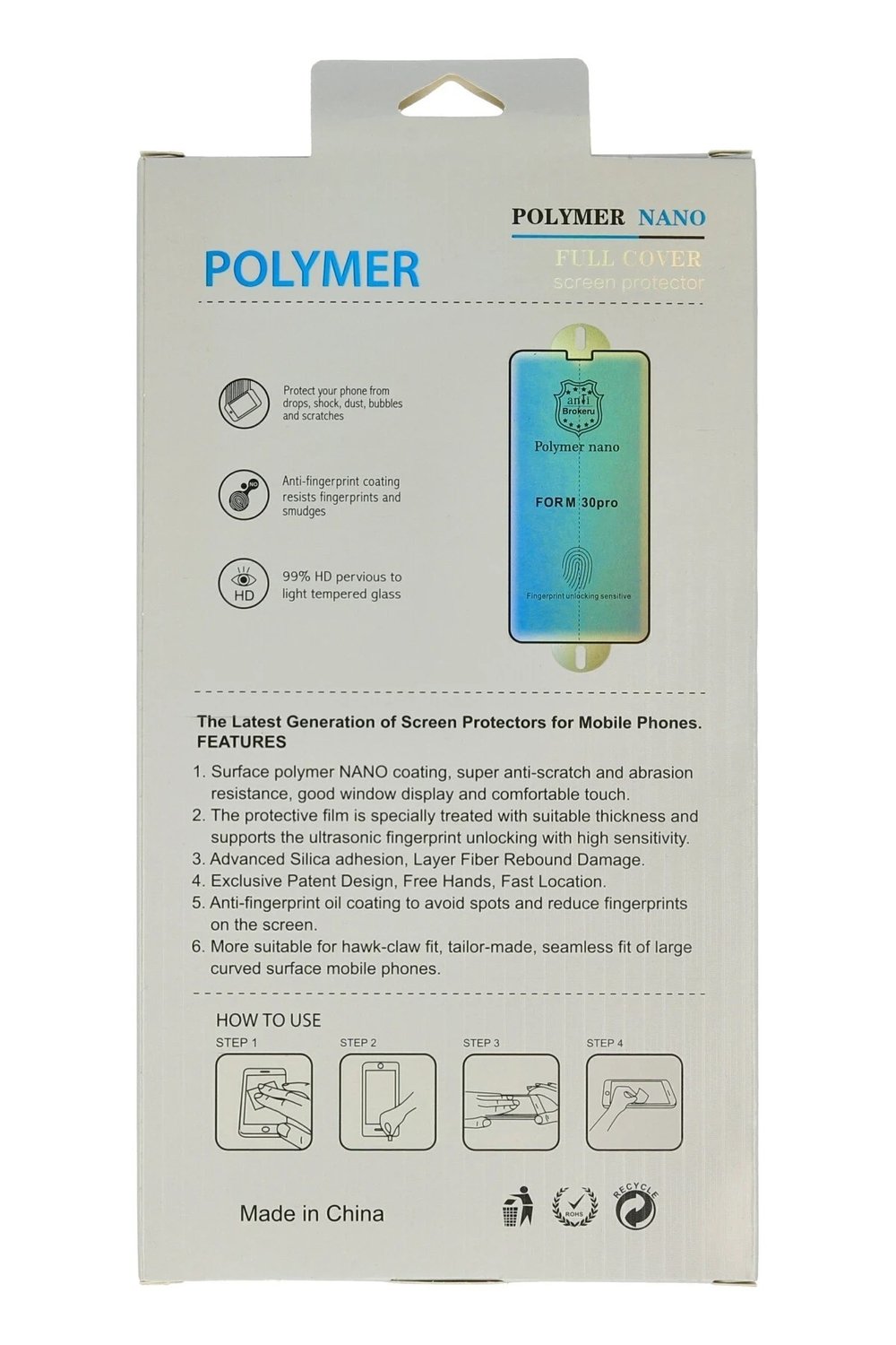 Mey İthalat®  Samsung Galaxy S21 Ultra Polymer Nano Ekran Koruyucu