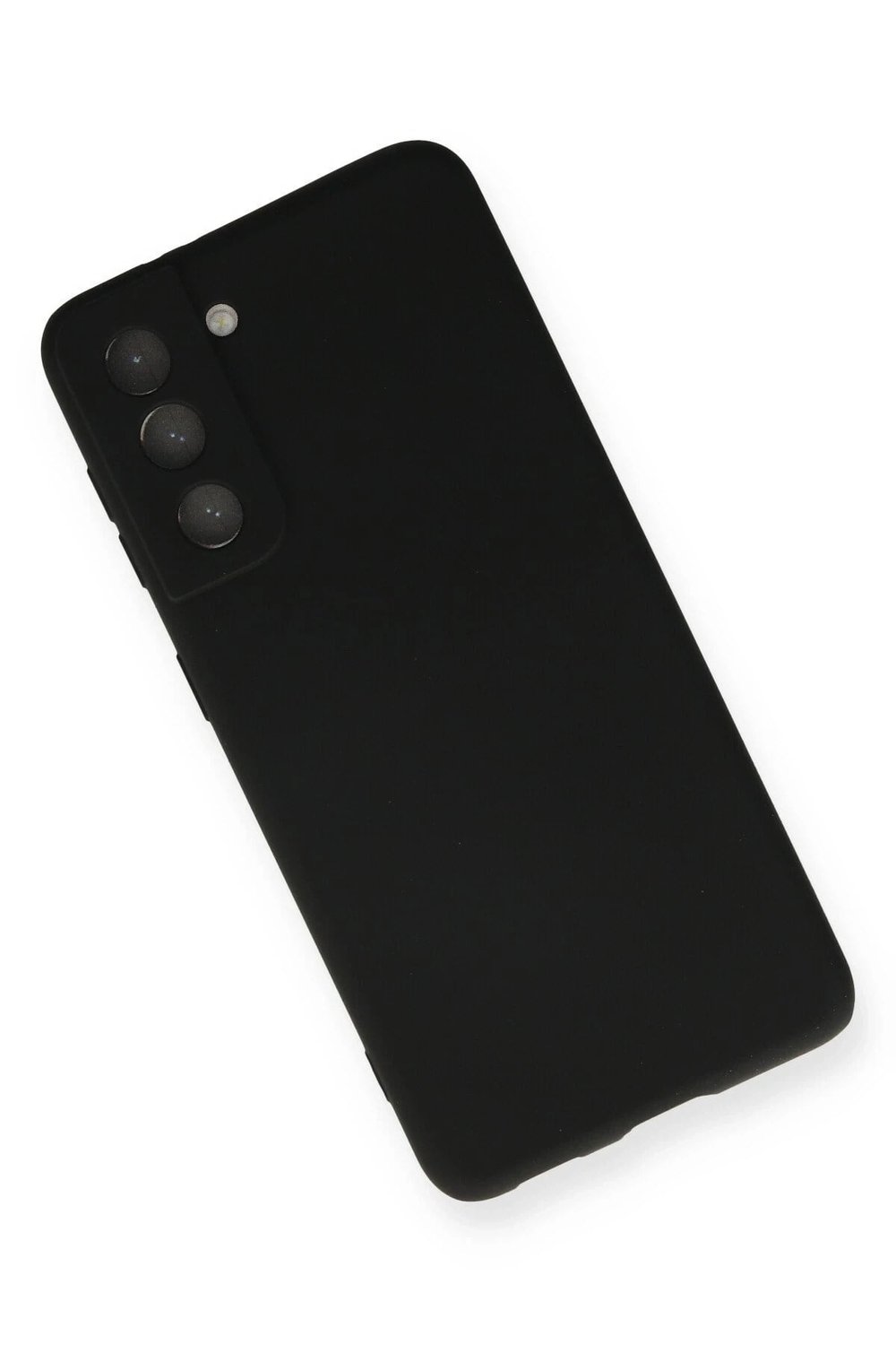 Mey İthalat®  Samsung Galaxy S22 Plus Kılıf First Silikon - Siyah