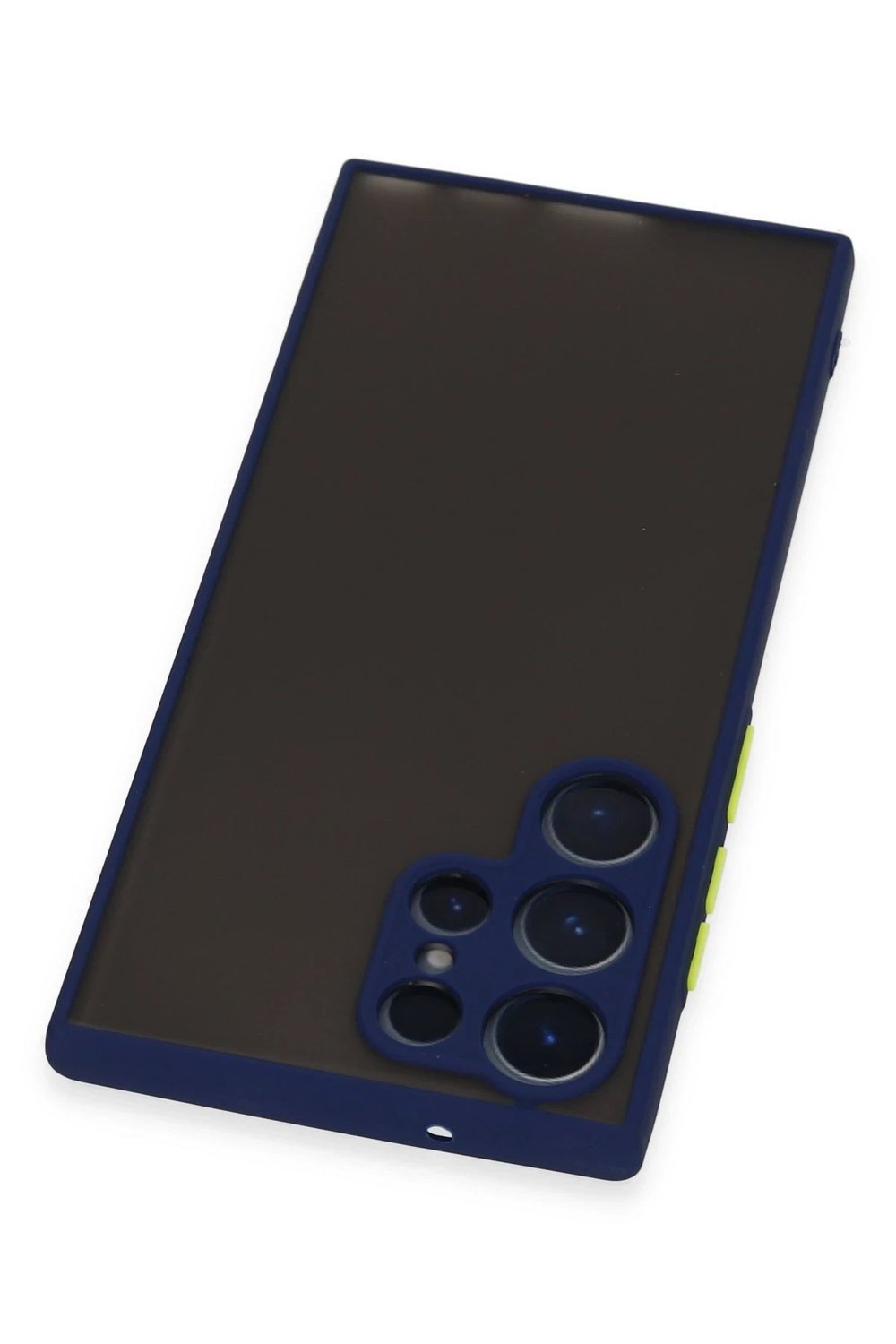 Mey İthalat®  Samsung Galaxy S22 Ultra Kılıf Montreal Silikon Kapak - Lacivert