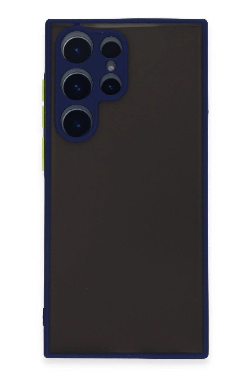 Mey İthalat®  Samsung Galaxy S22 Ultra Kılıf Montreal Silikon Kapak - Lacivert