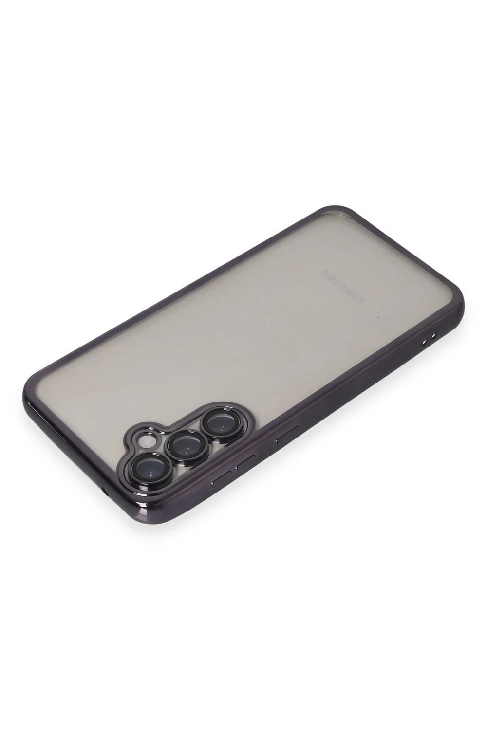 Mey İthalat®  Samsung Galaxy S23 FE Kılıf  Lensli Silikon - Mor
