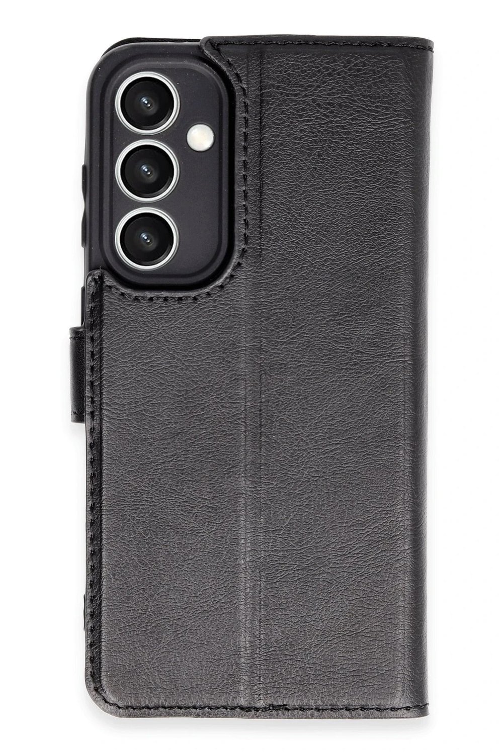 Mey İthalat®  Samsung Galaxy S23 FE Kılıf Trend S Plus Kapaklı Kılıf - Siyah